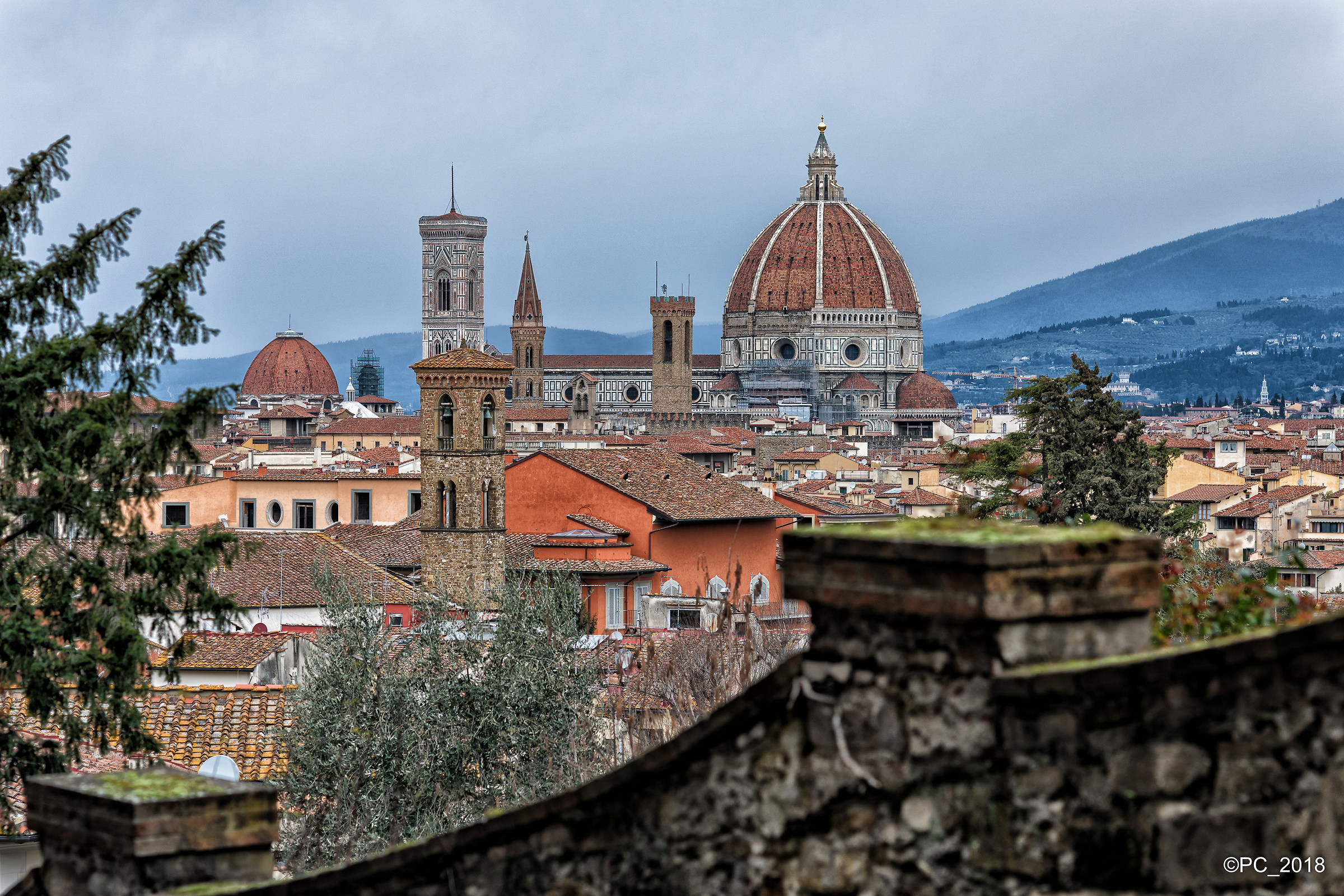 Firenze - Verso Piazzale Michelangelo