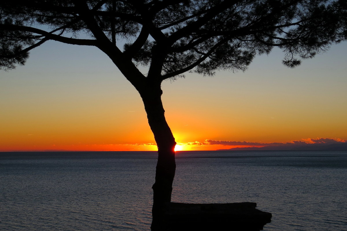 Sunset in Camogli