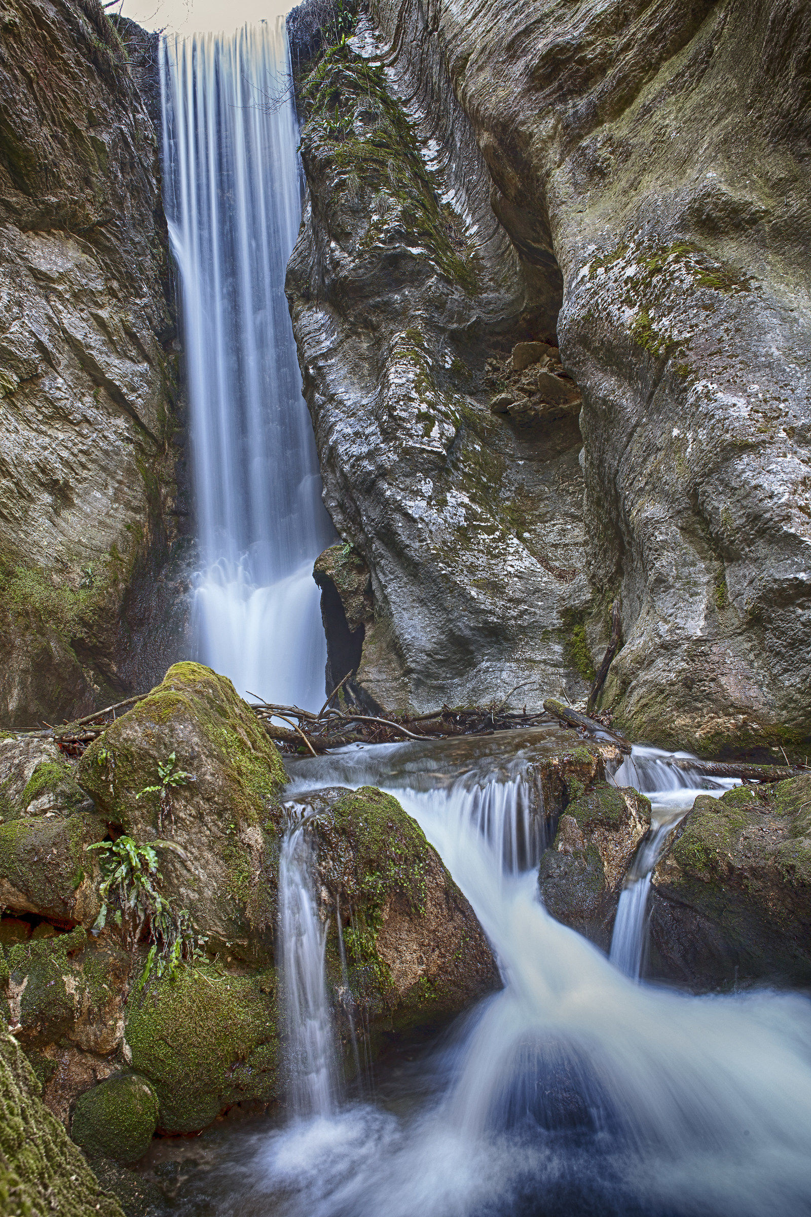 Arione stream waterfall.