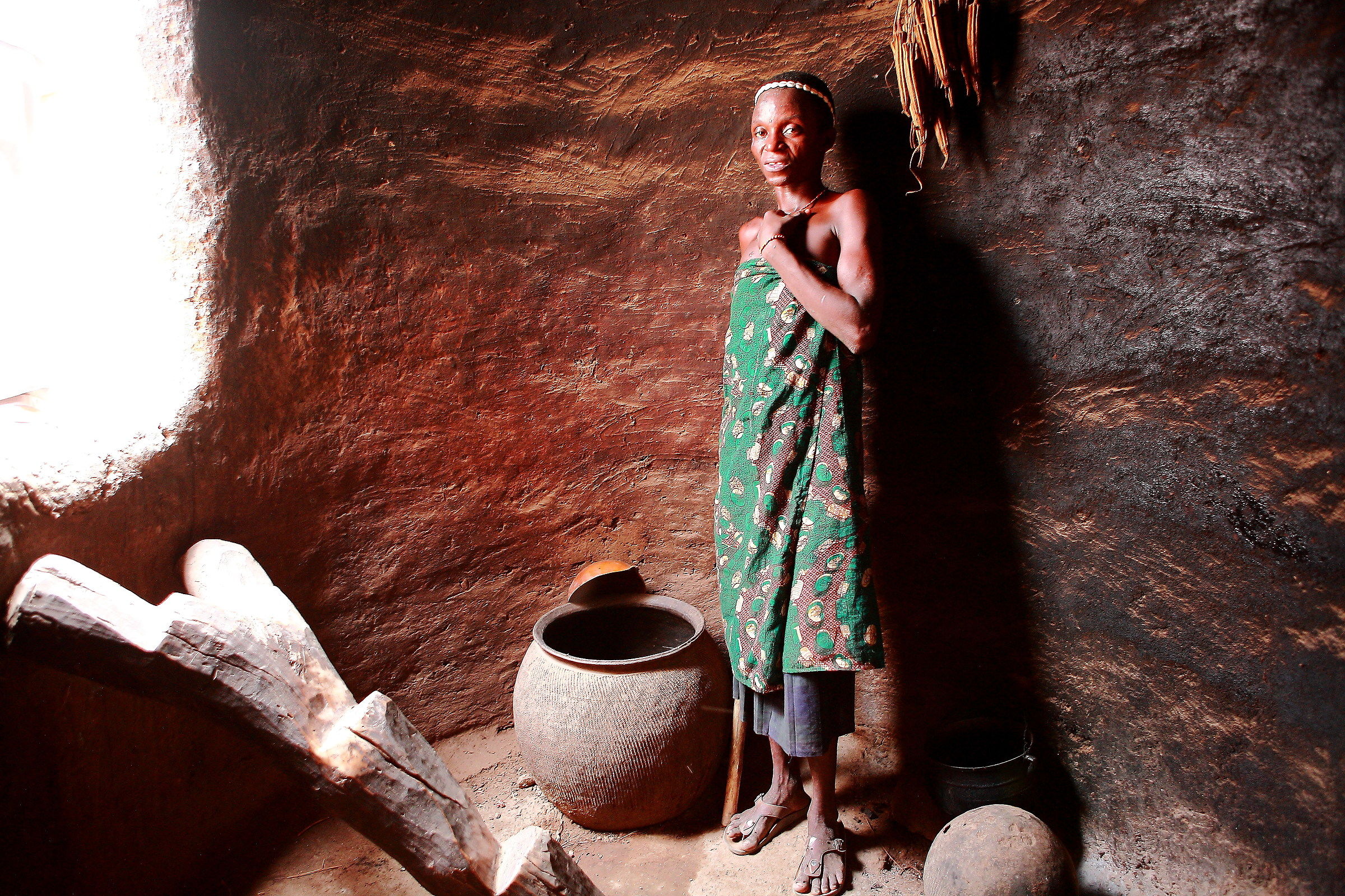 Castelli di argilla interno, Togo e Benin