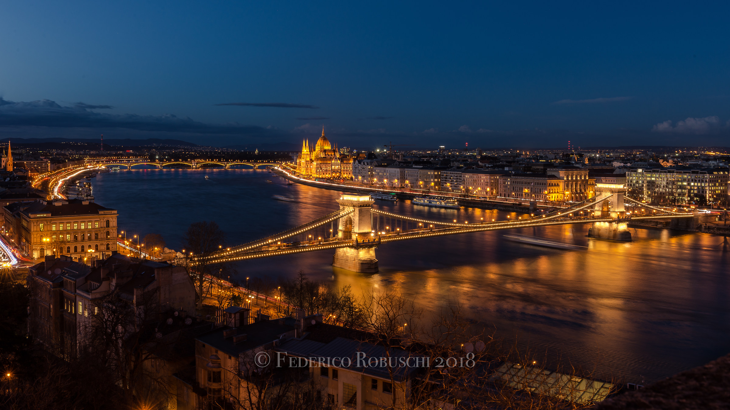 Twilight in Budapest