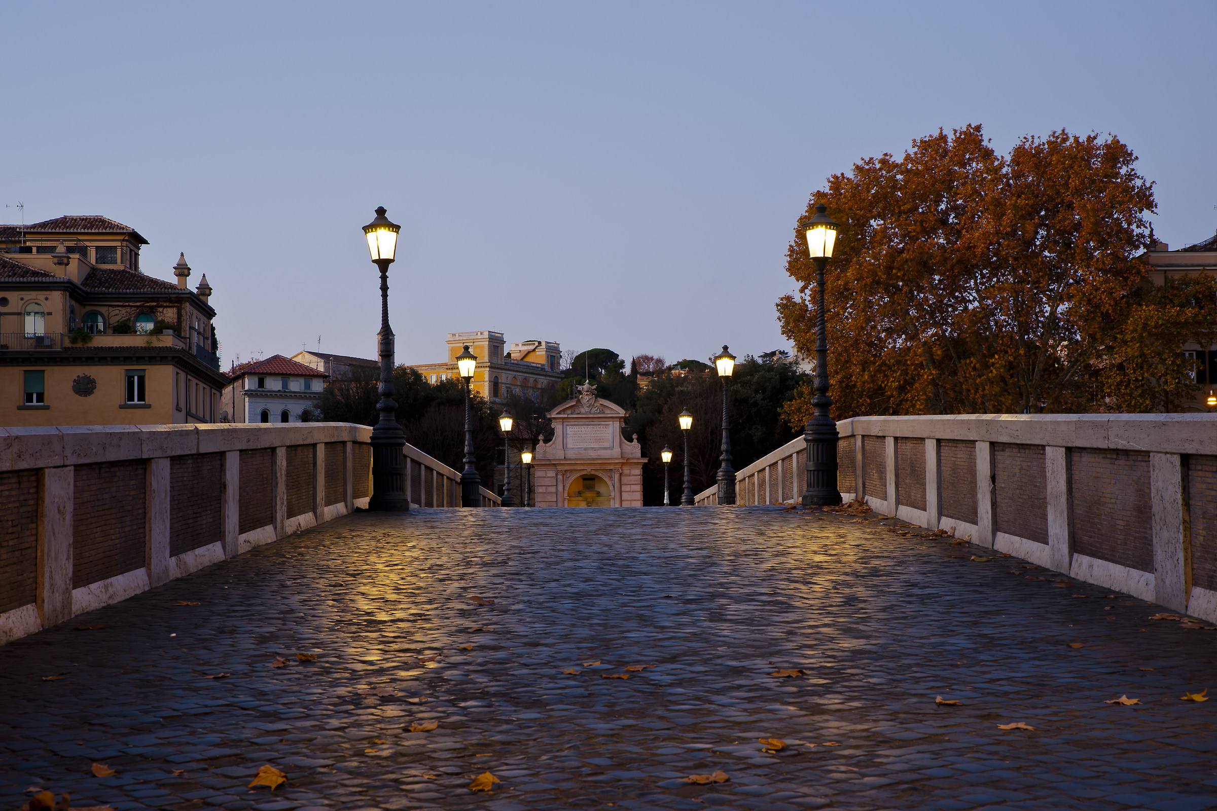 Ponte Sisto at dawn
