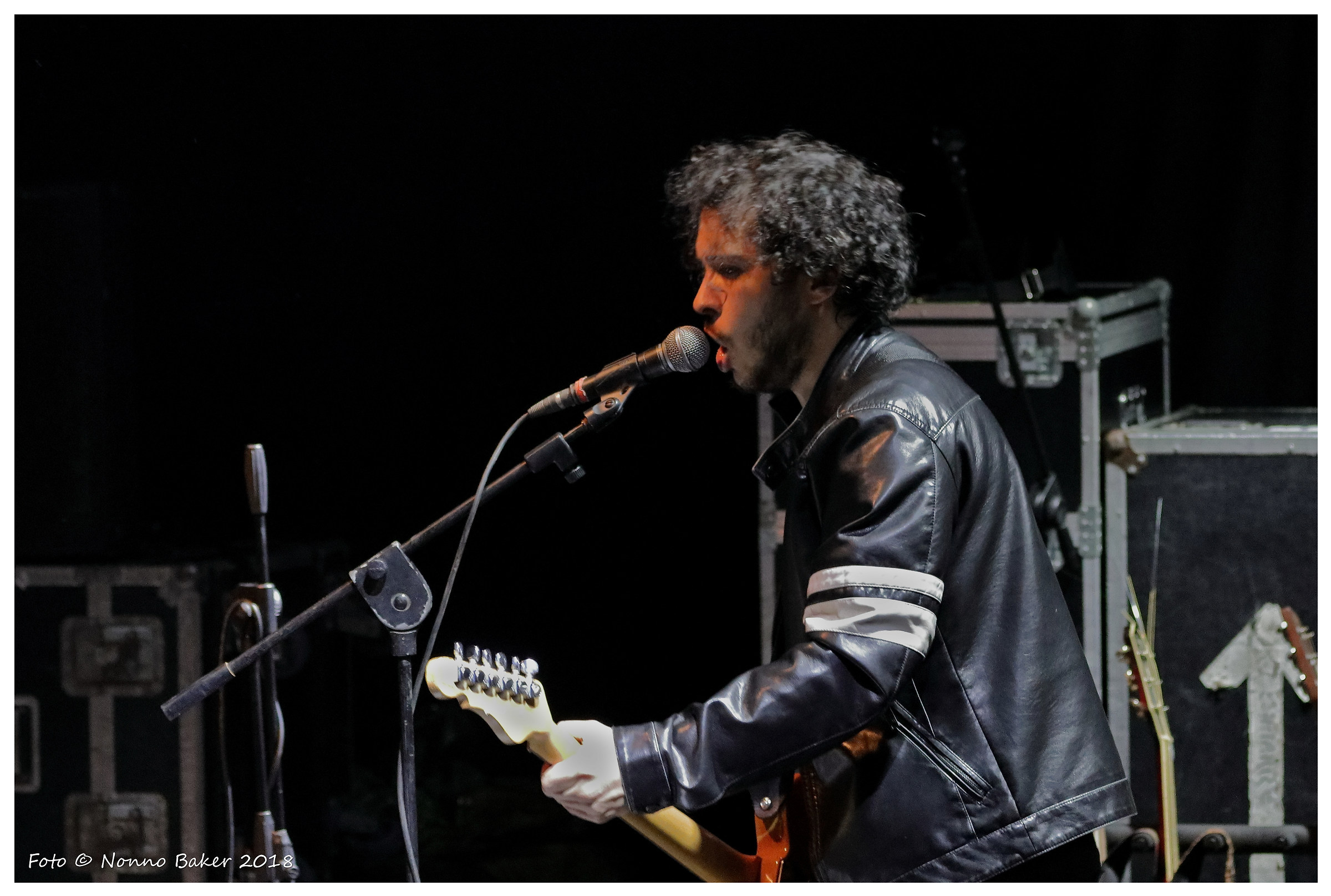 il cantante solista dei super dog party