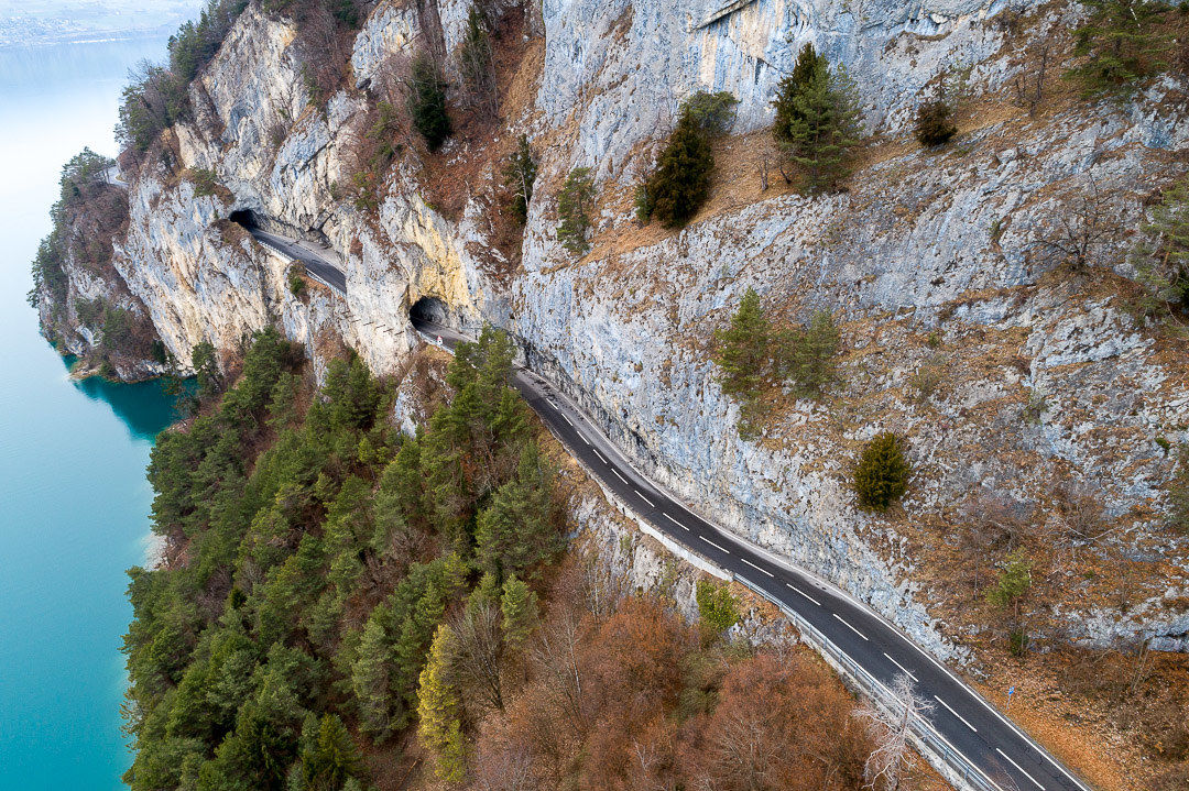 Rocce della depressione stradale
