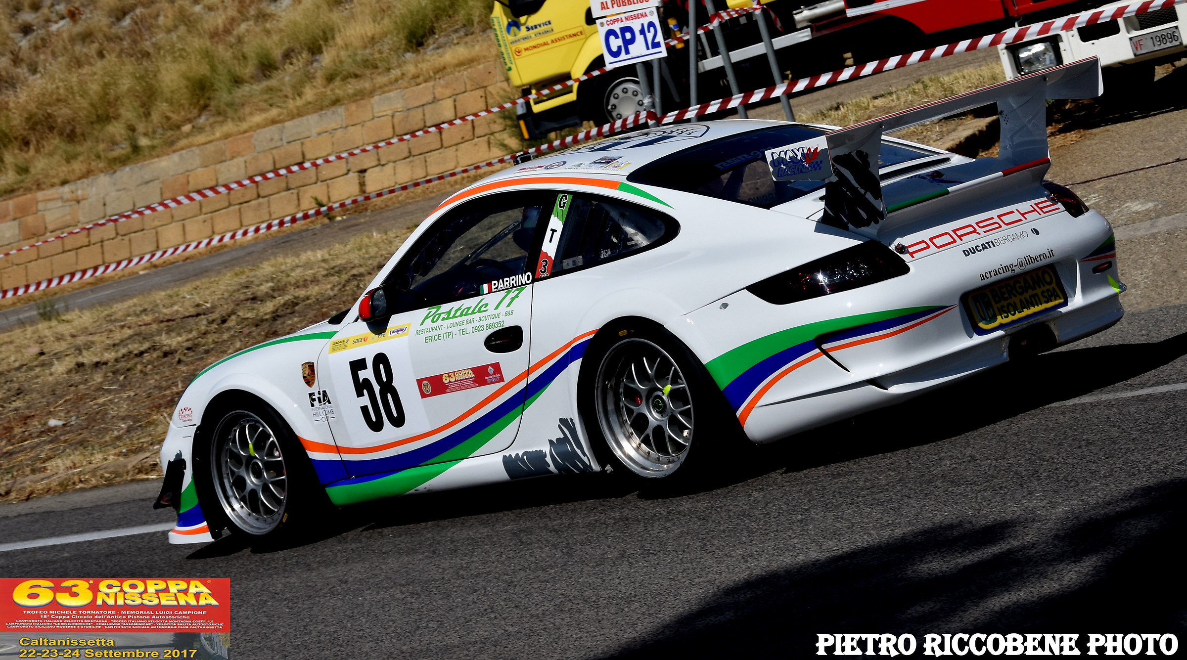 63^ coppa nissena rosario parrino su porsche gt3