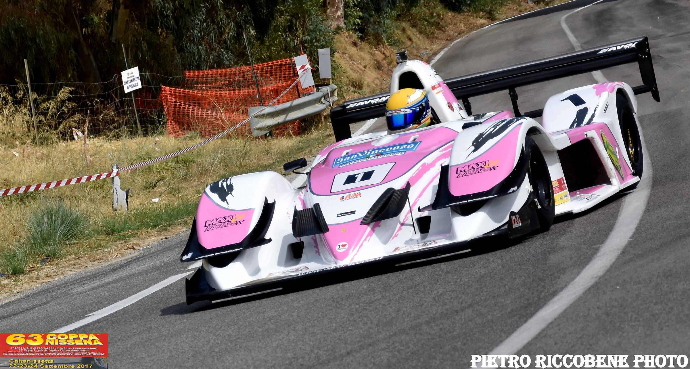 63^ coppa nissena domenico scola su osella FA 30 Zytek