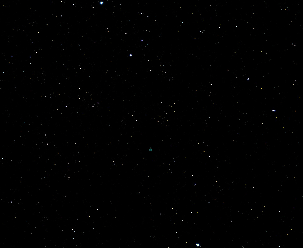 Ring nebula with sigma 120-300 mm