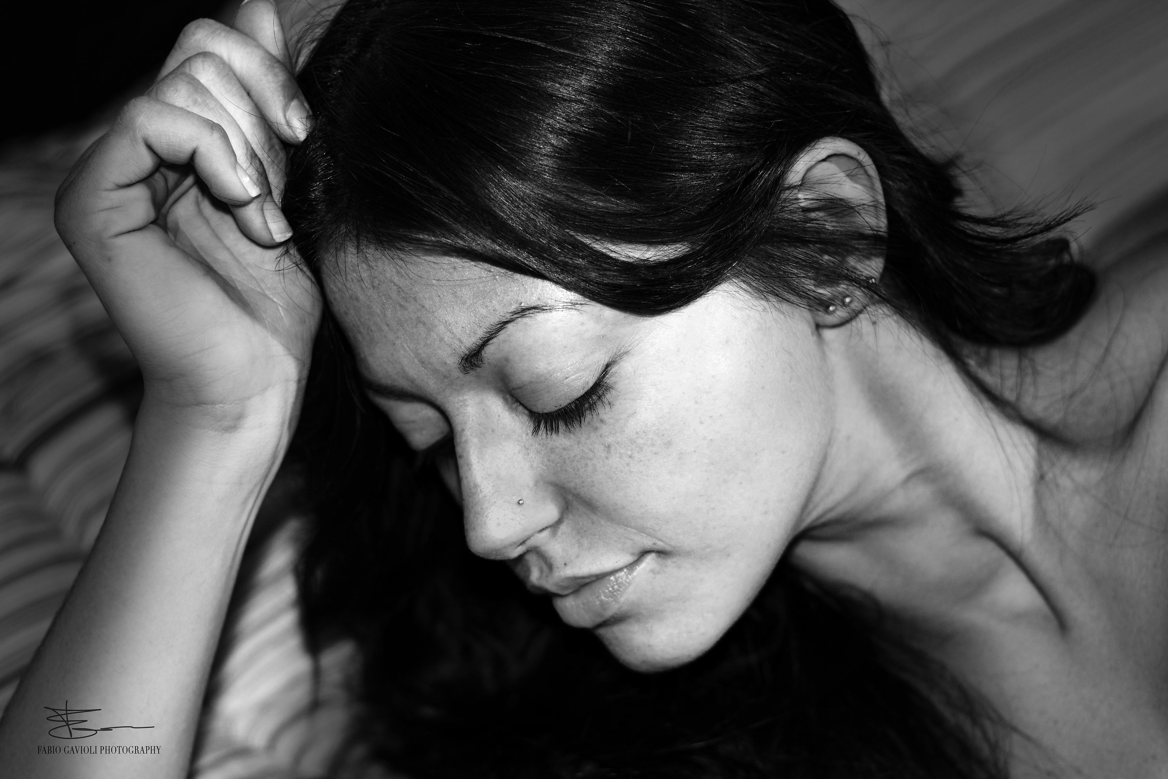 Ritratto in bianco e nero