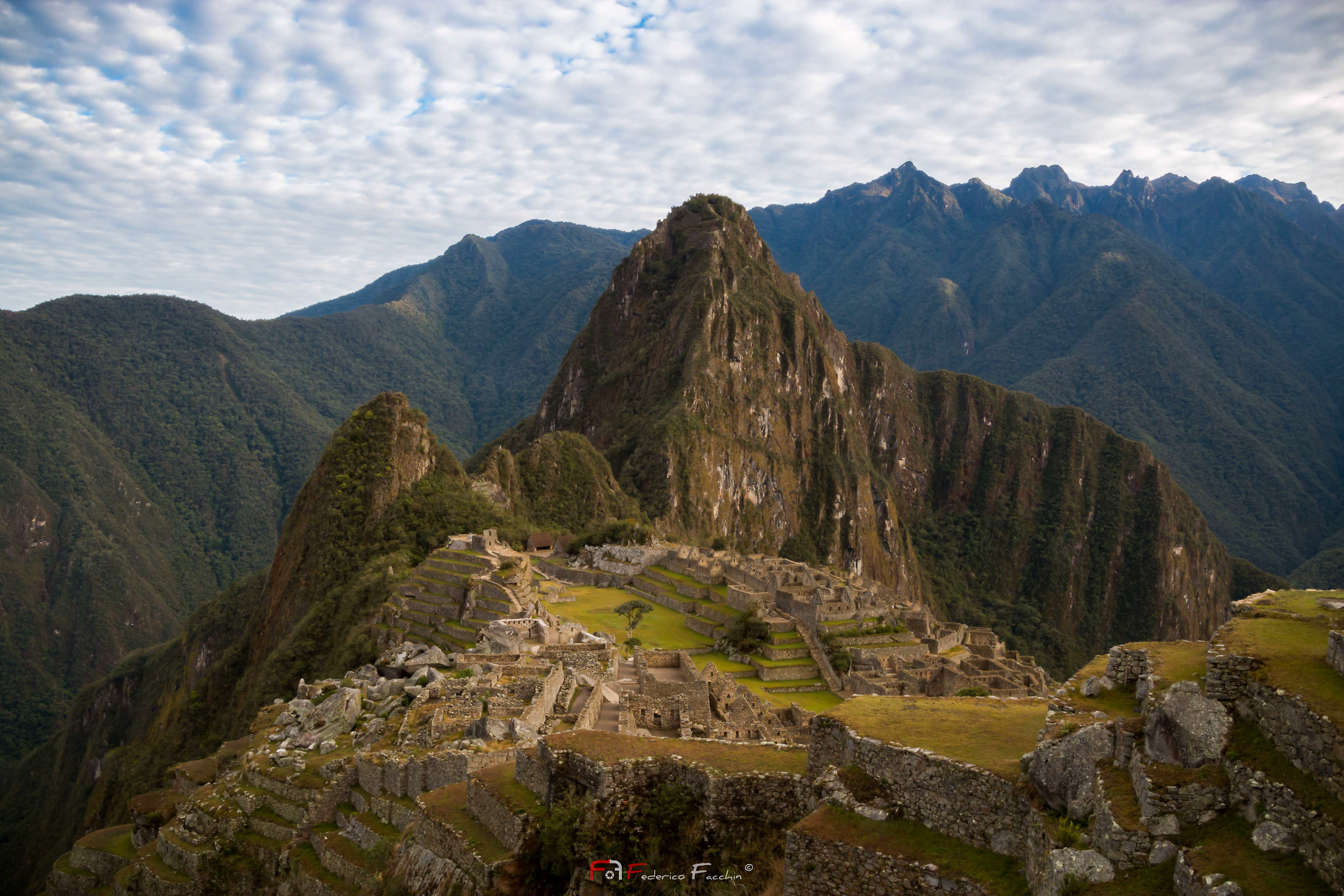 The antigua ciudad entre las nubes