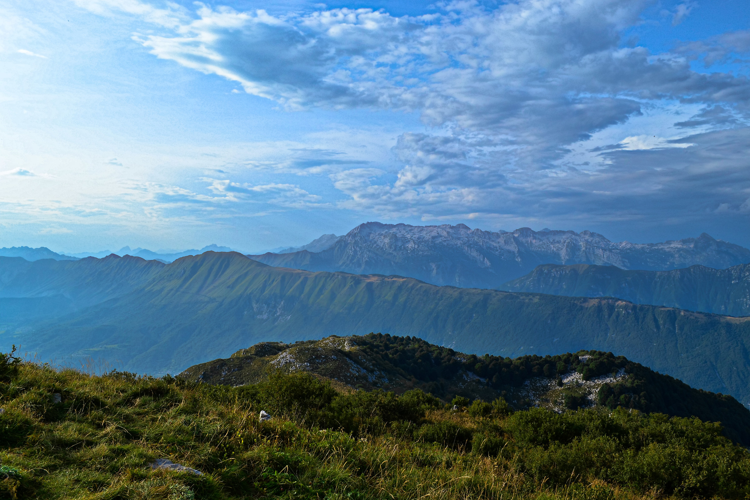 View from Mount Matajur