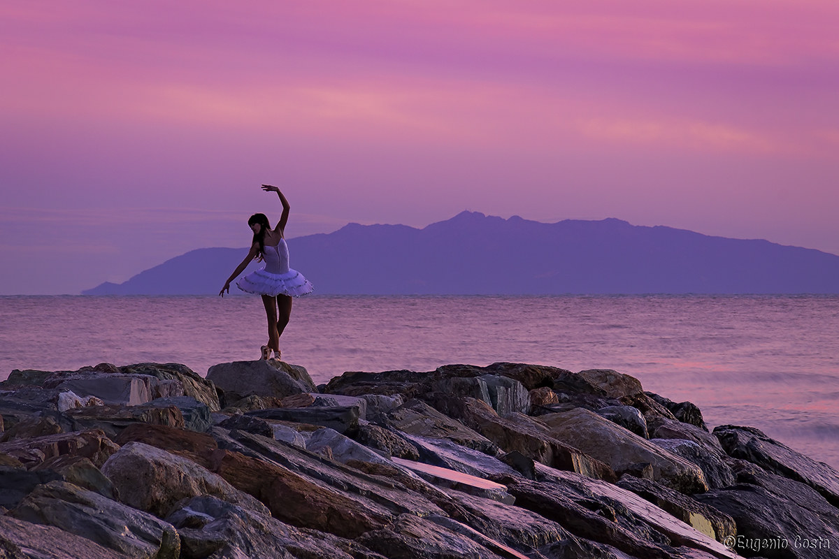Dancer at Sunset