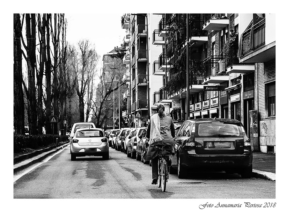 She and her bike, eternal feeling