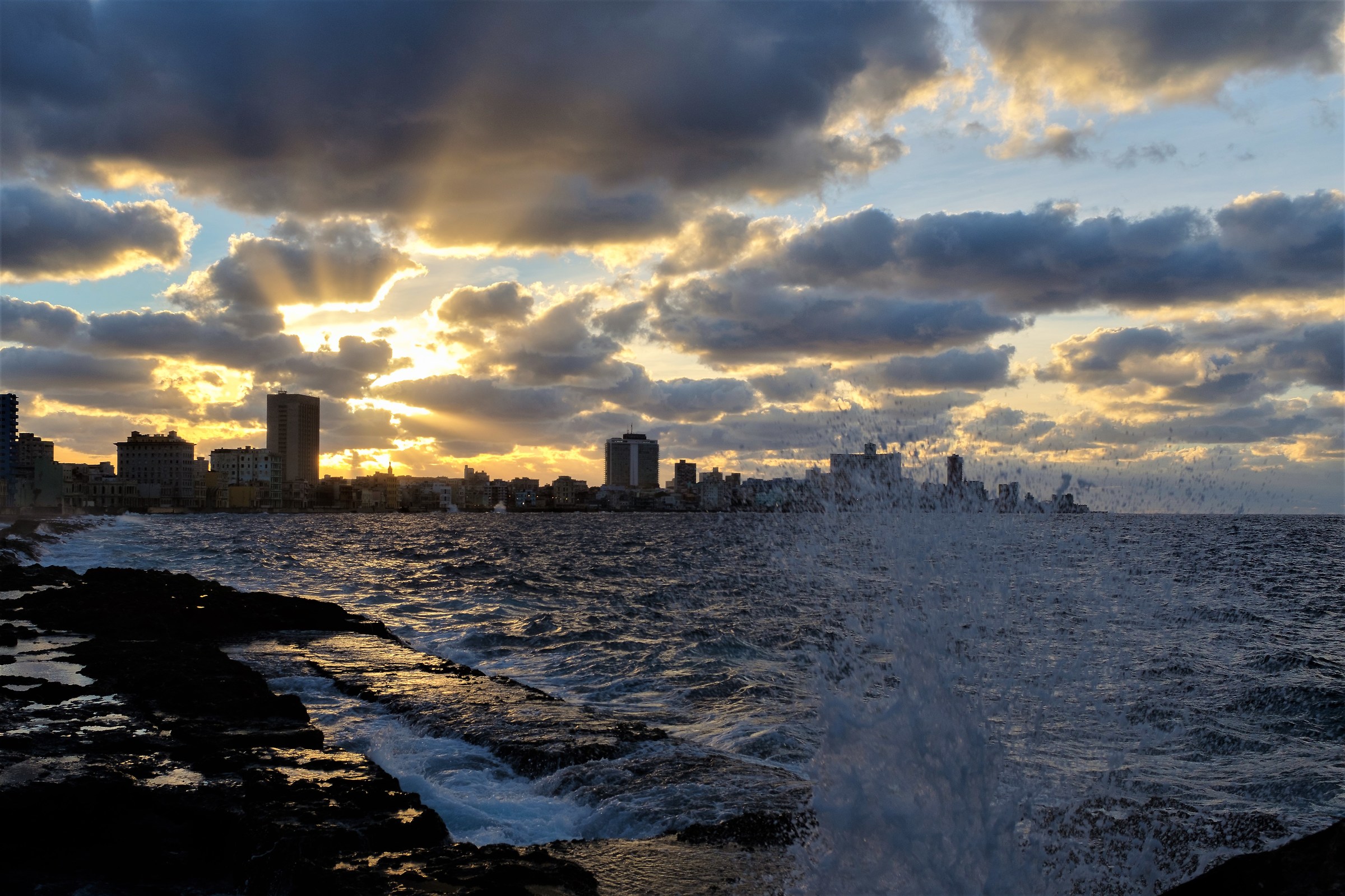 Sunset on the Malecon