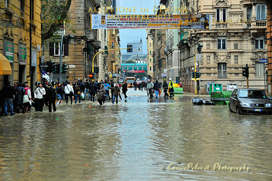 Flood genova 4 11 2011 Flood - Corso Torino