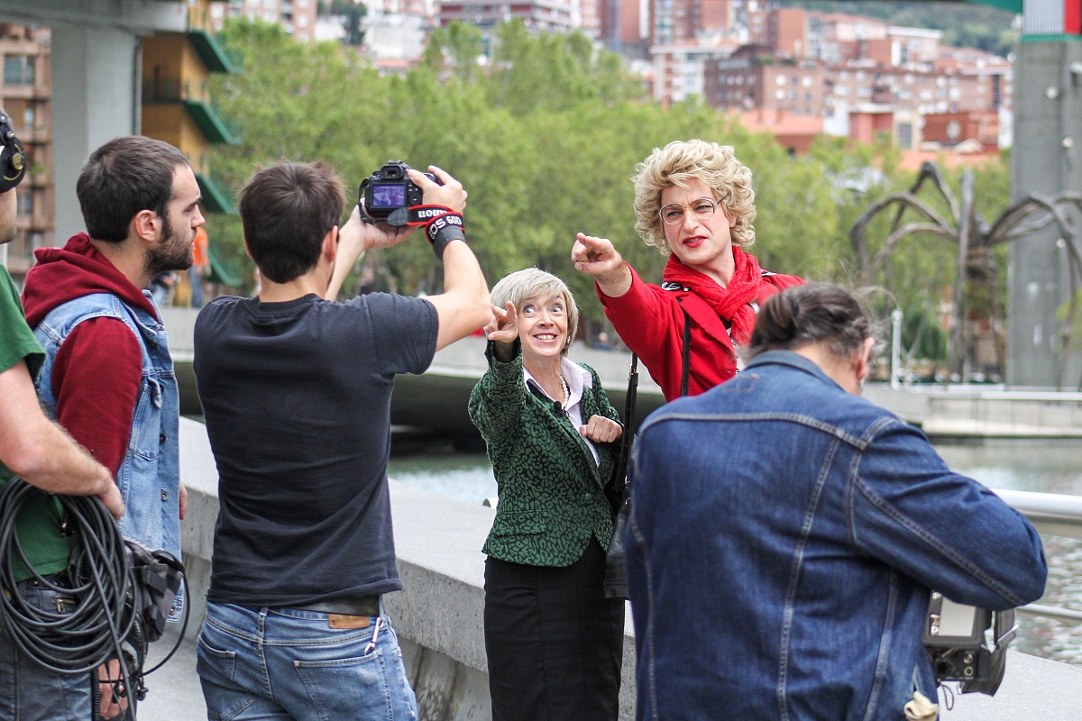Spot al Guggenheim di Bilbao
