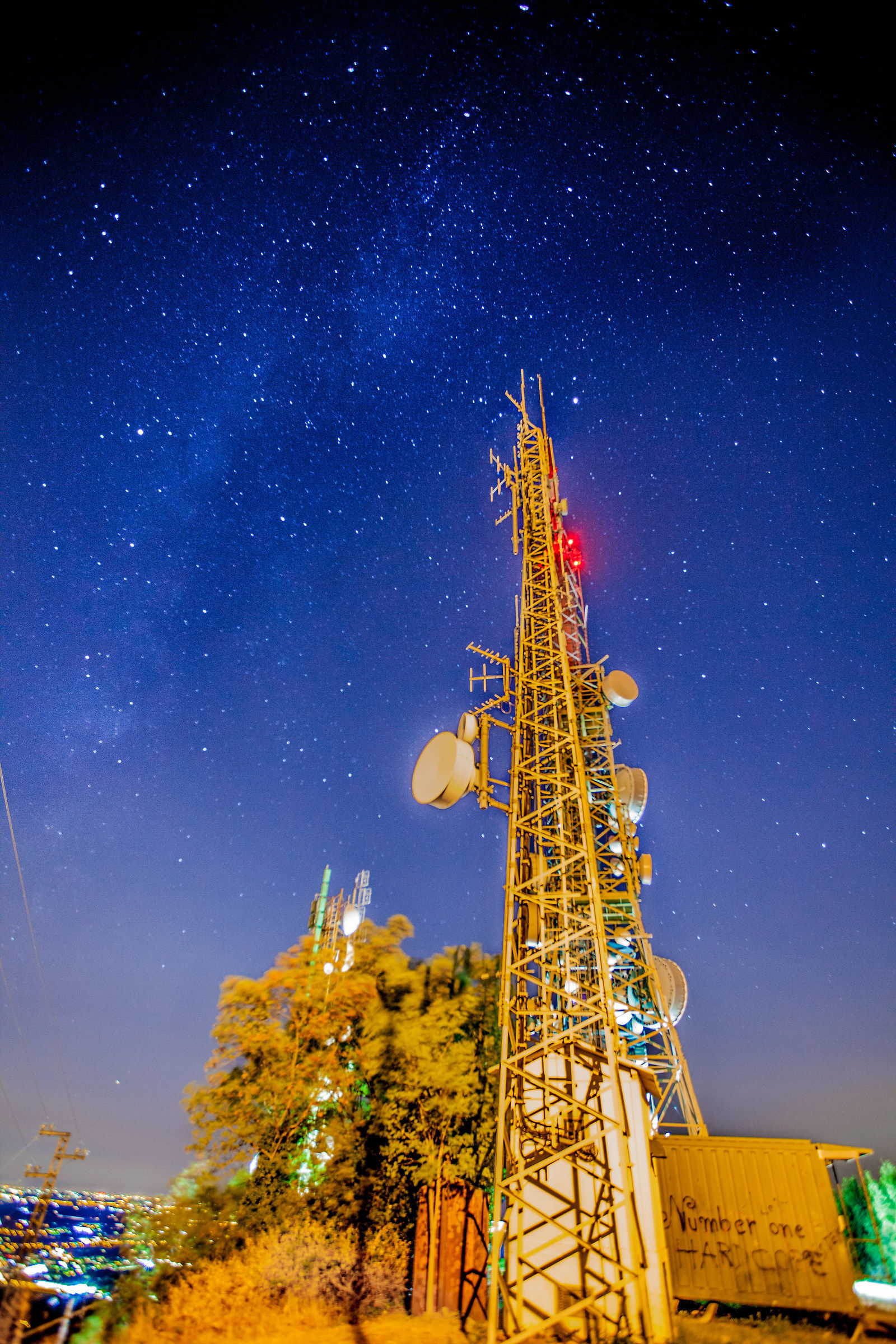 Monte Cero Rai antennas