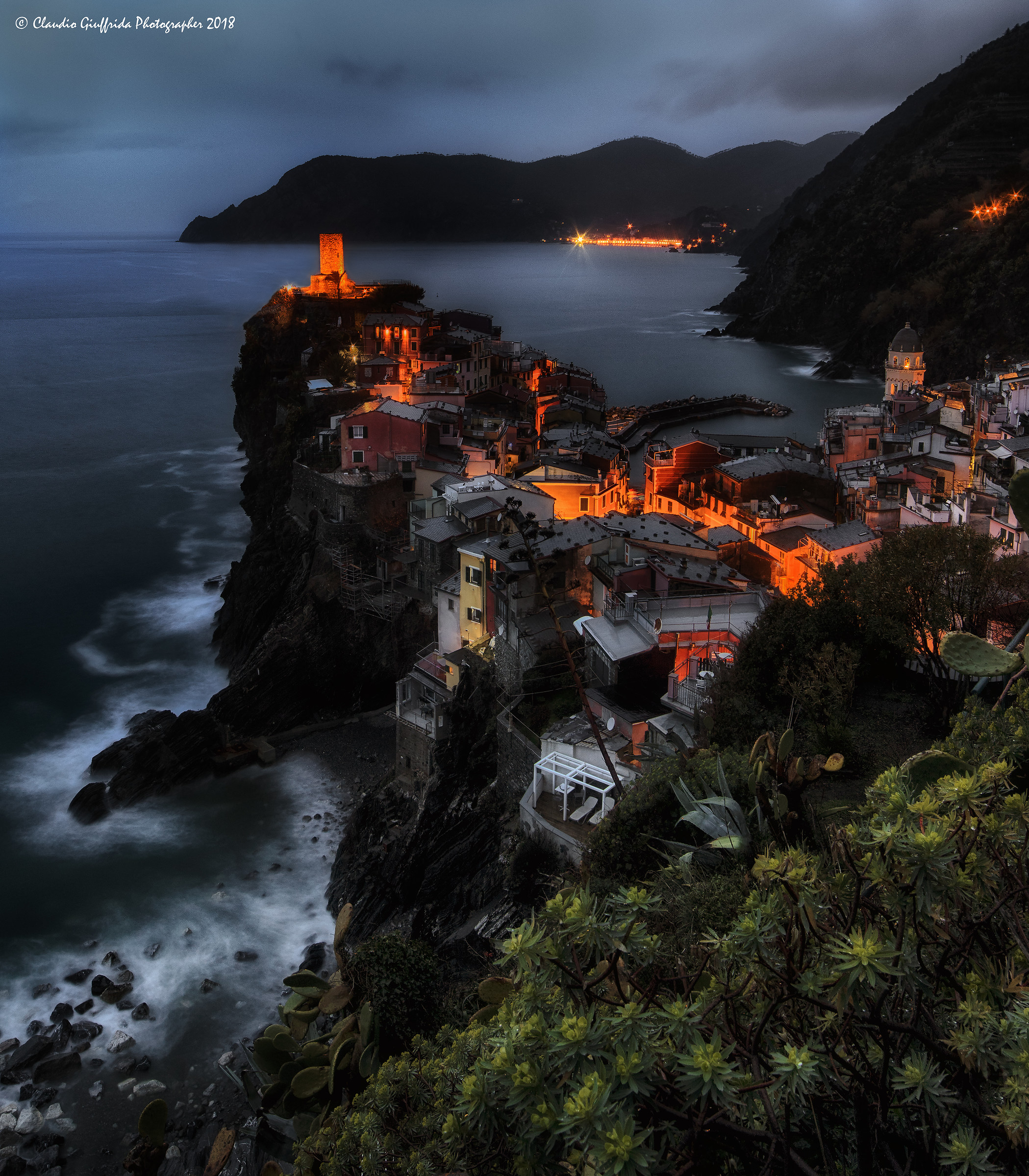 it rains on Vernazza