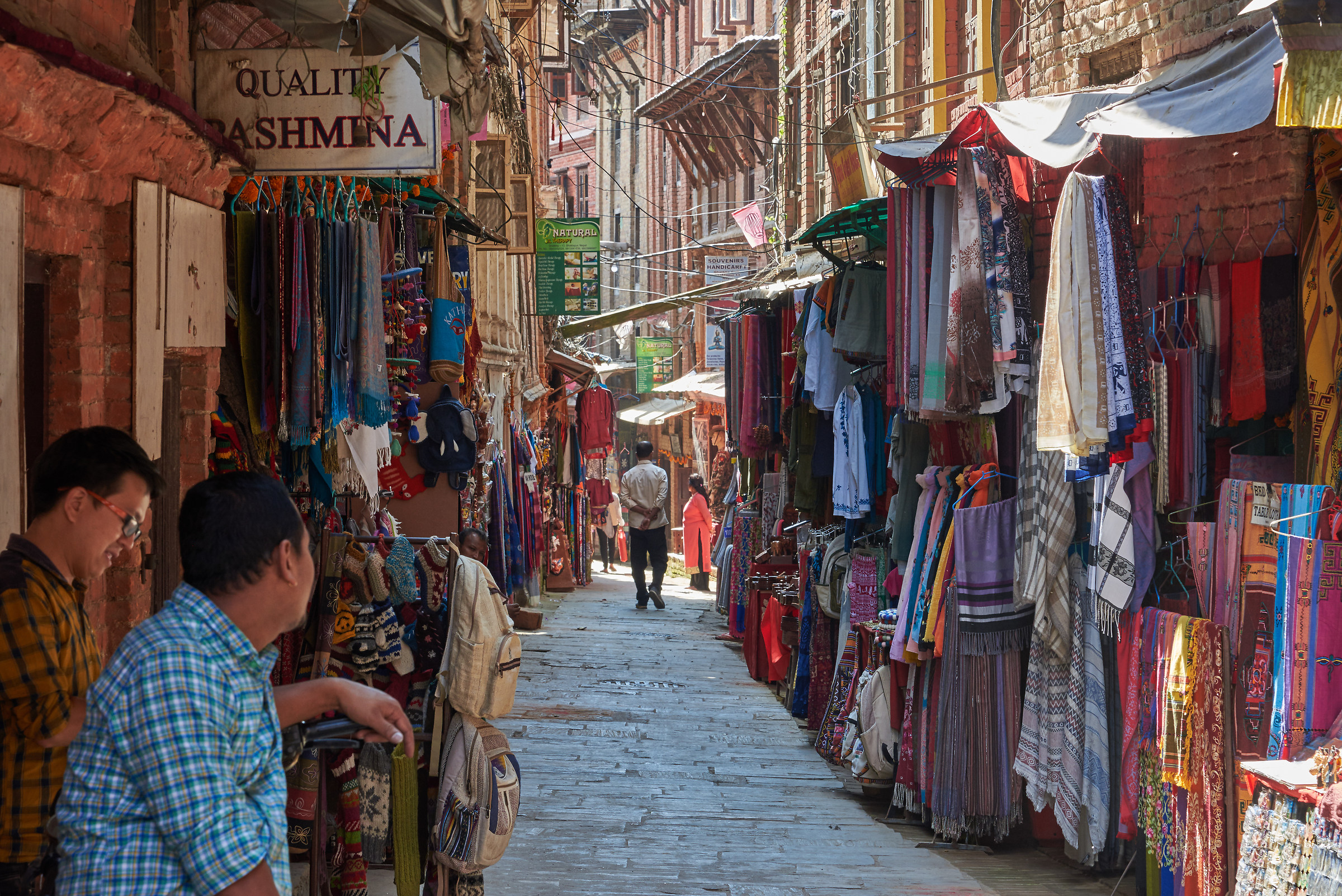 Una via di Bhaktapur