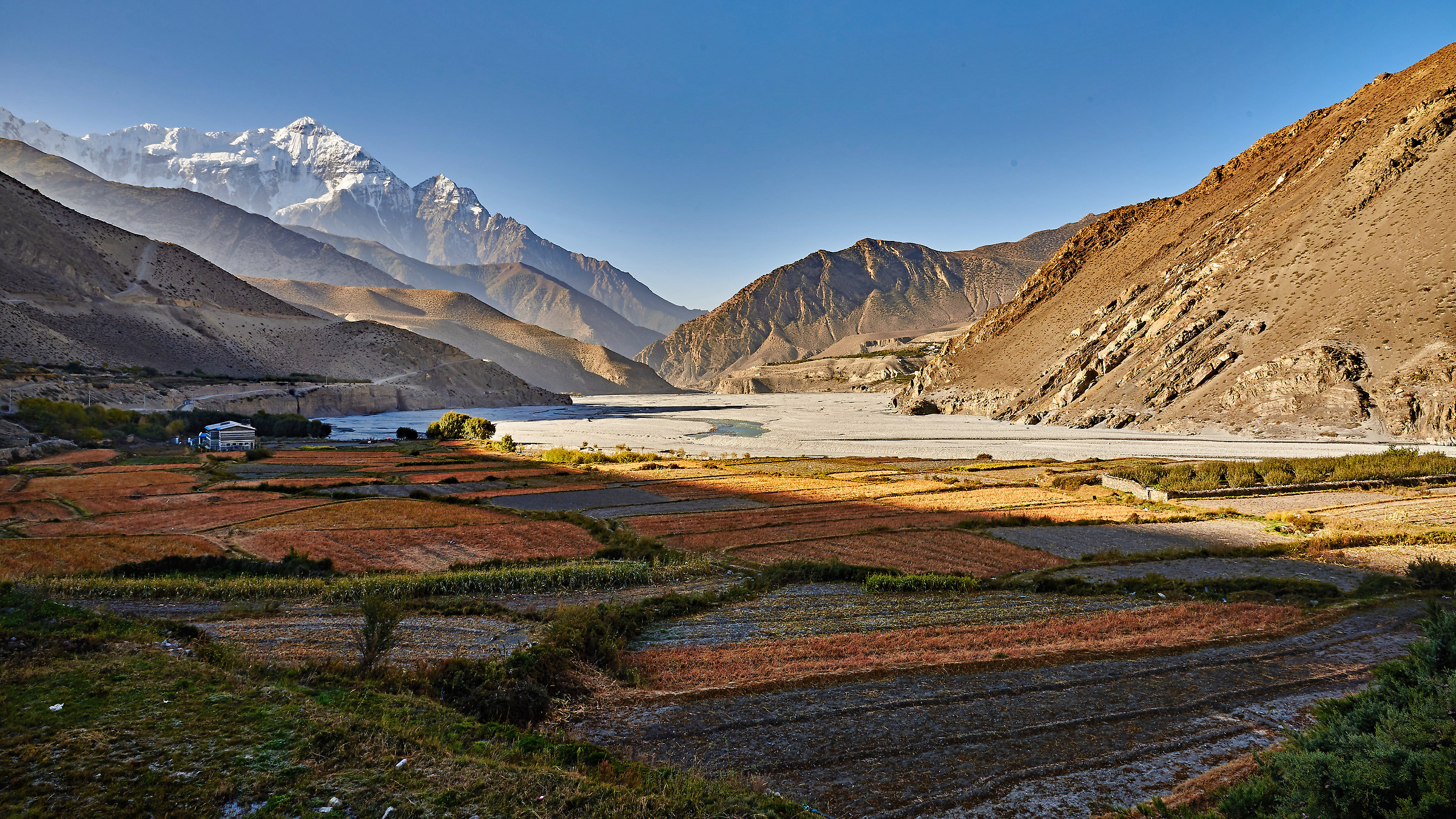 Mustang from Kacbeni to Chubang