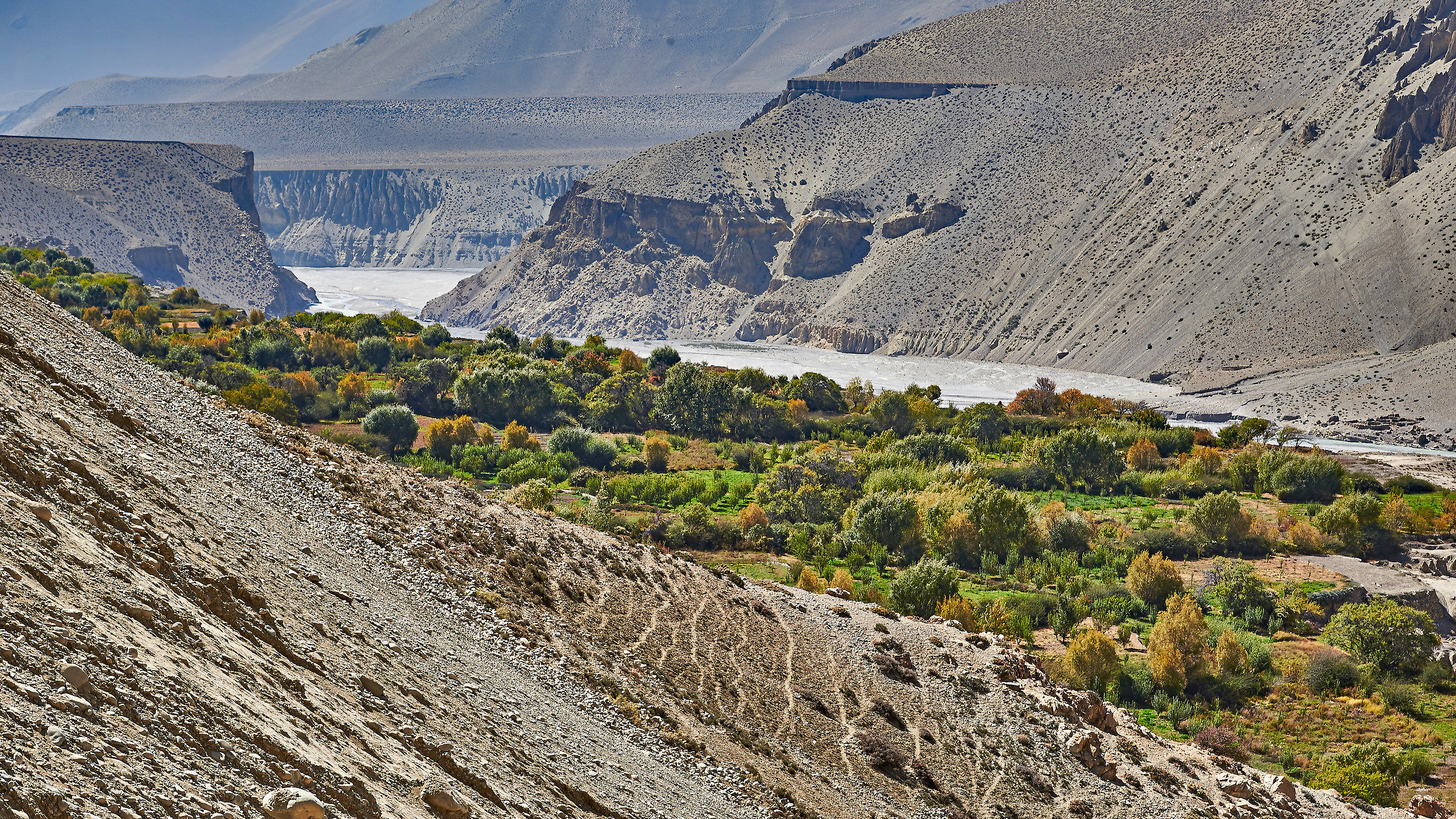 Mustang - from Kacbeni to Chubang