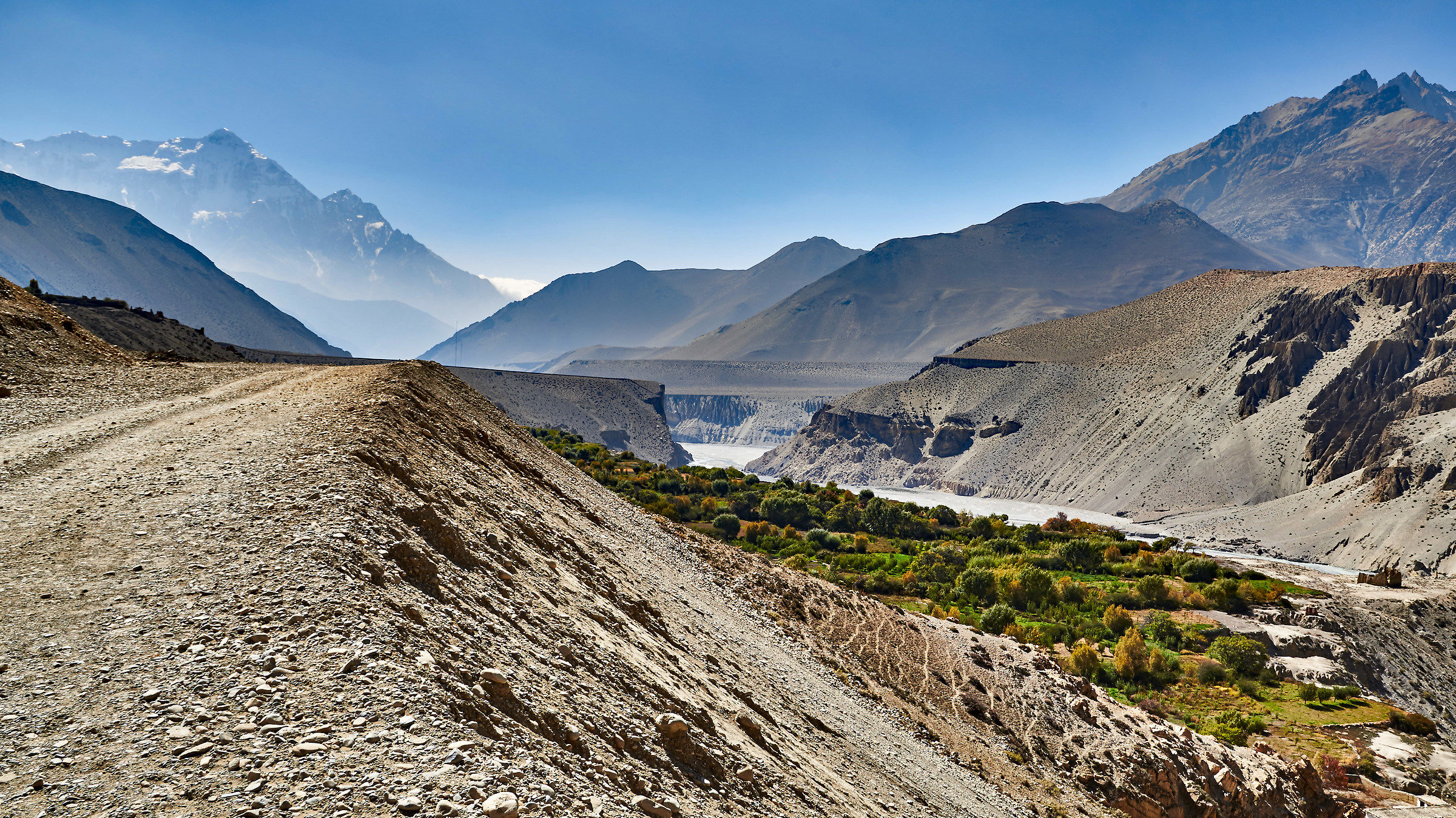 Mustang - from Kacbeni to Chubang