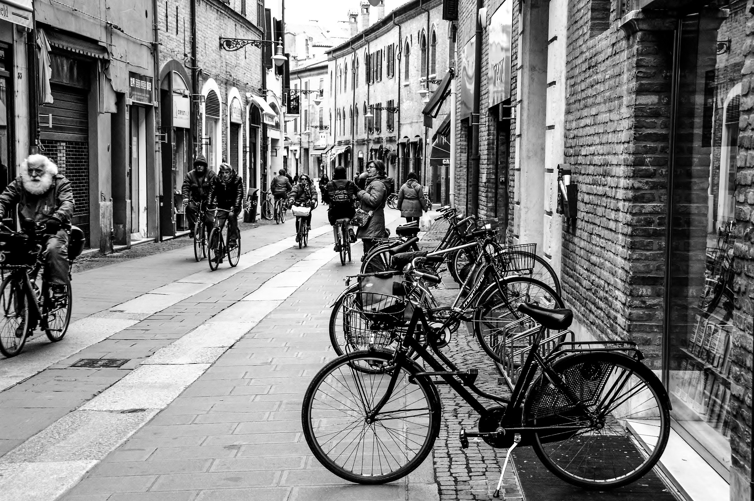 Ferrara by bike ... even more beautiful