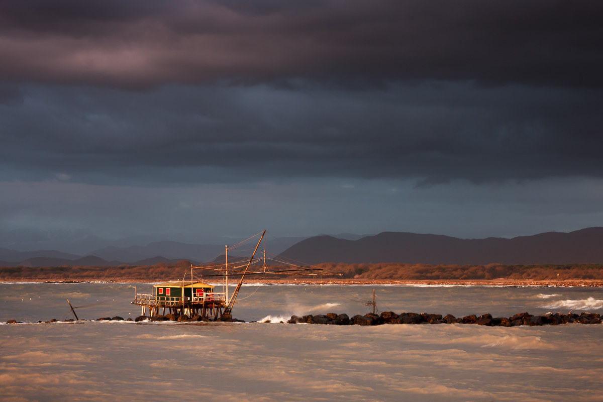 Boccadarno ... between the sea and the sky