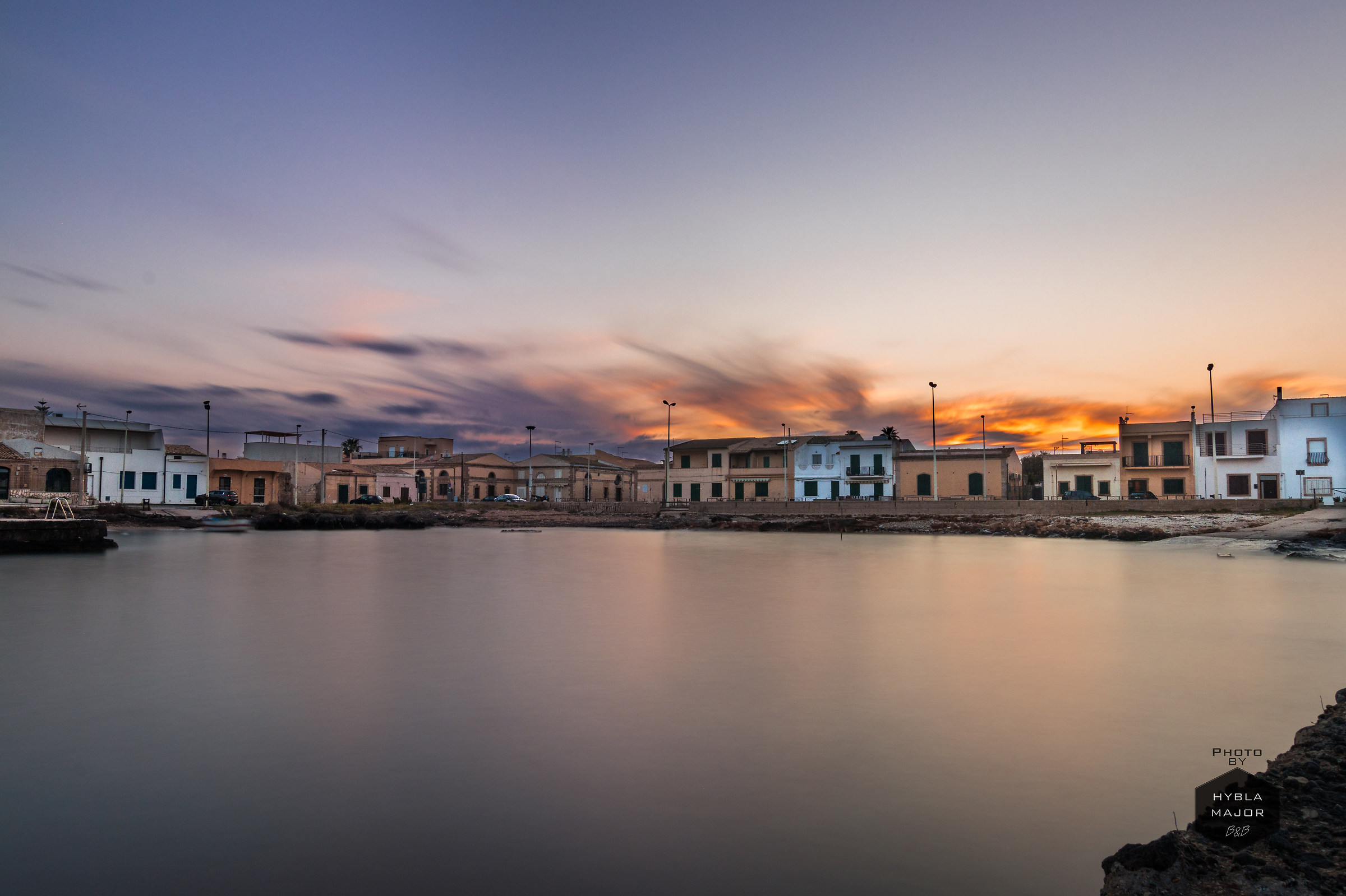 Il borghetto al tramonto