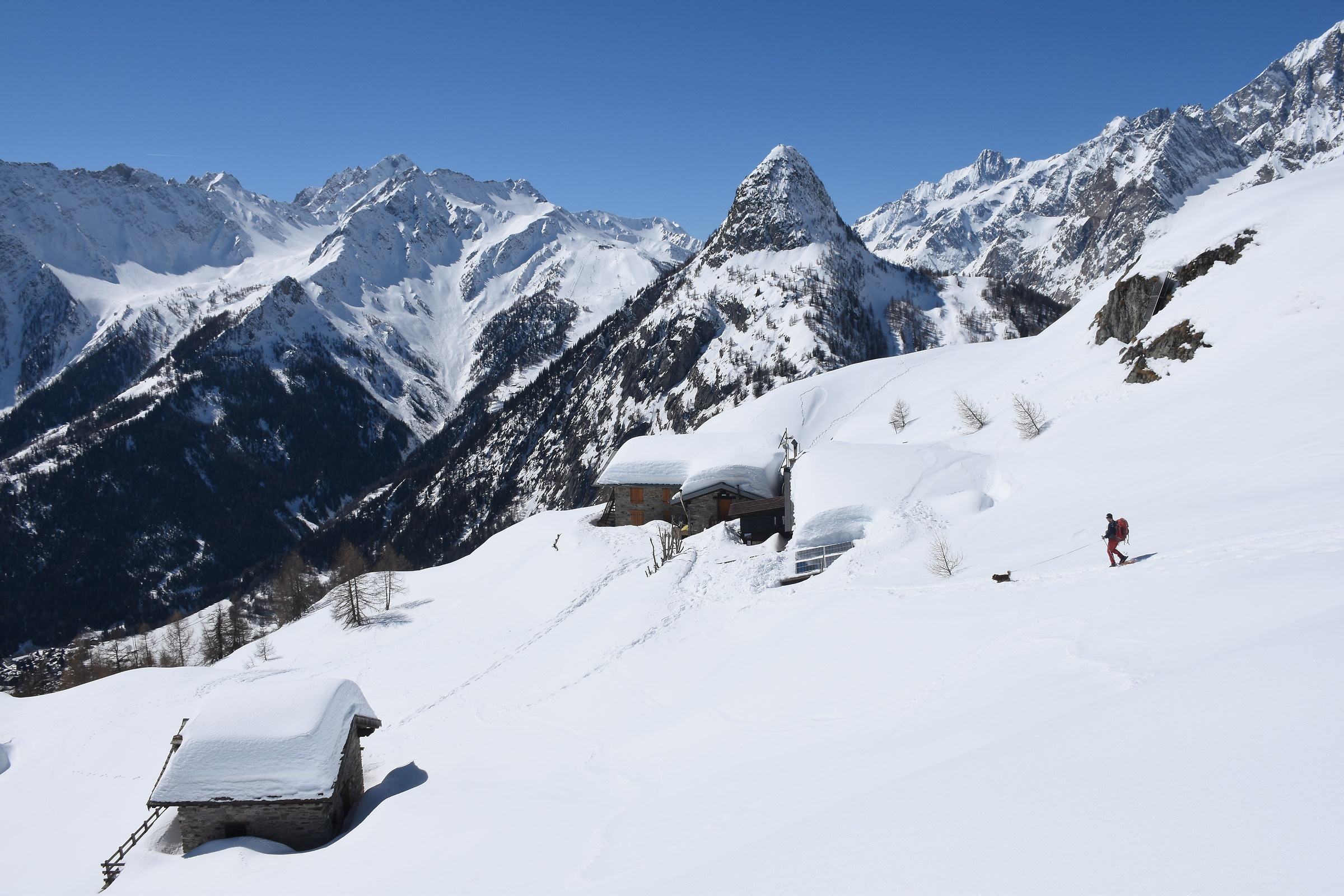Spring at the Bertone refuge