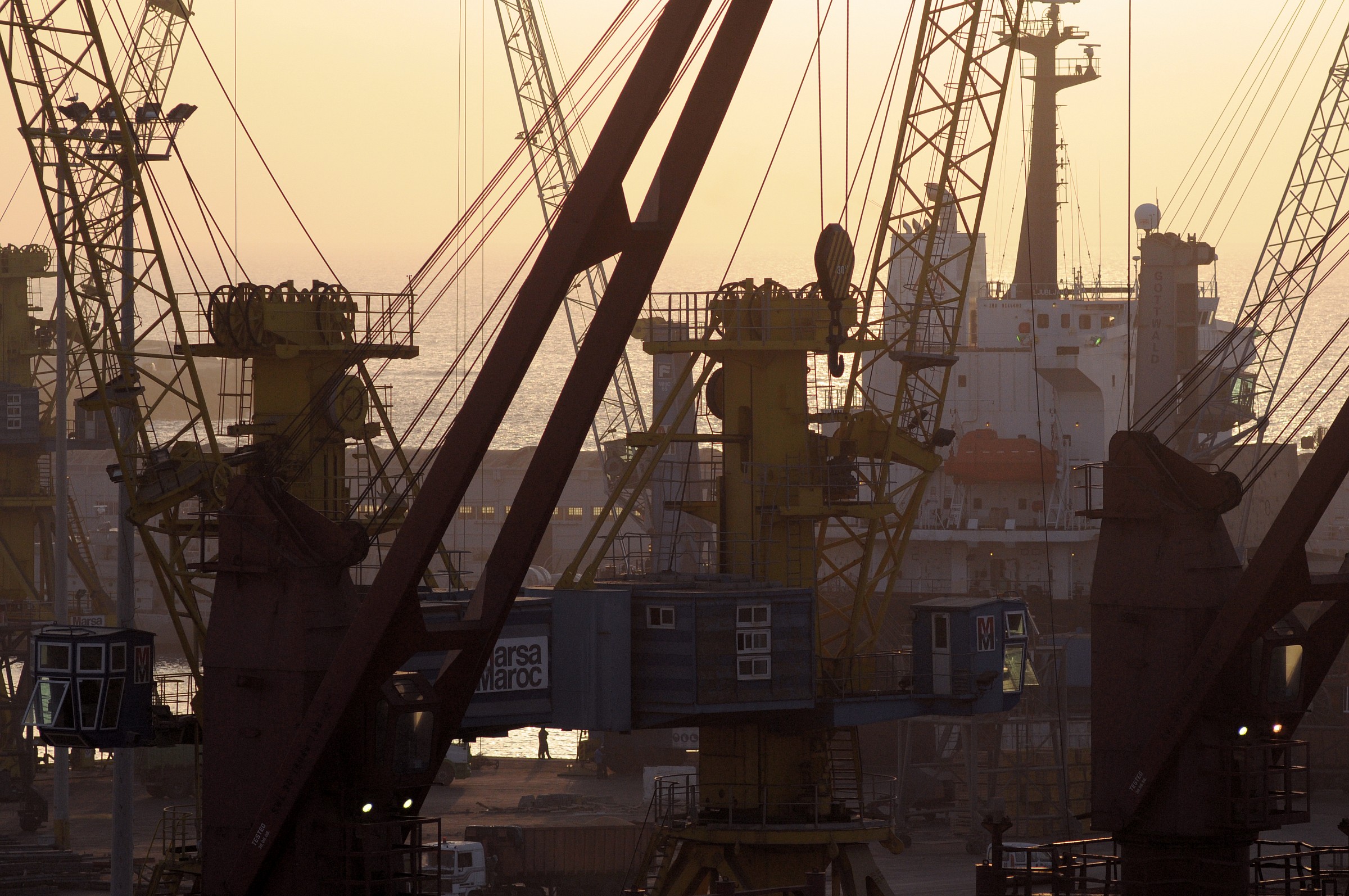 Casablanca - the port