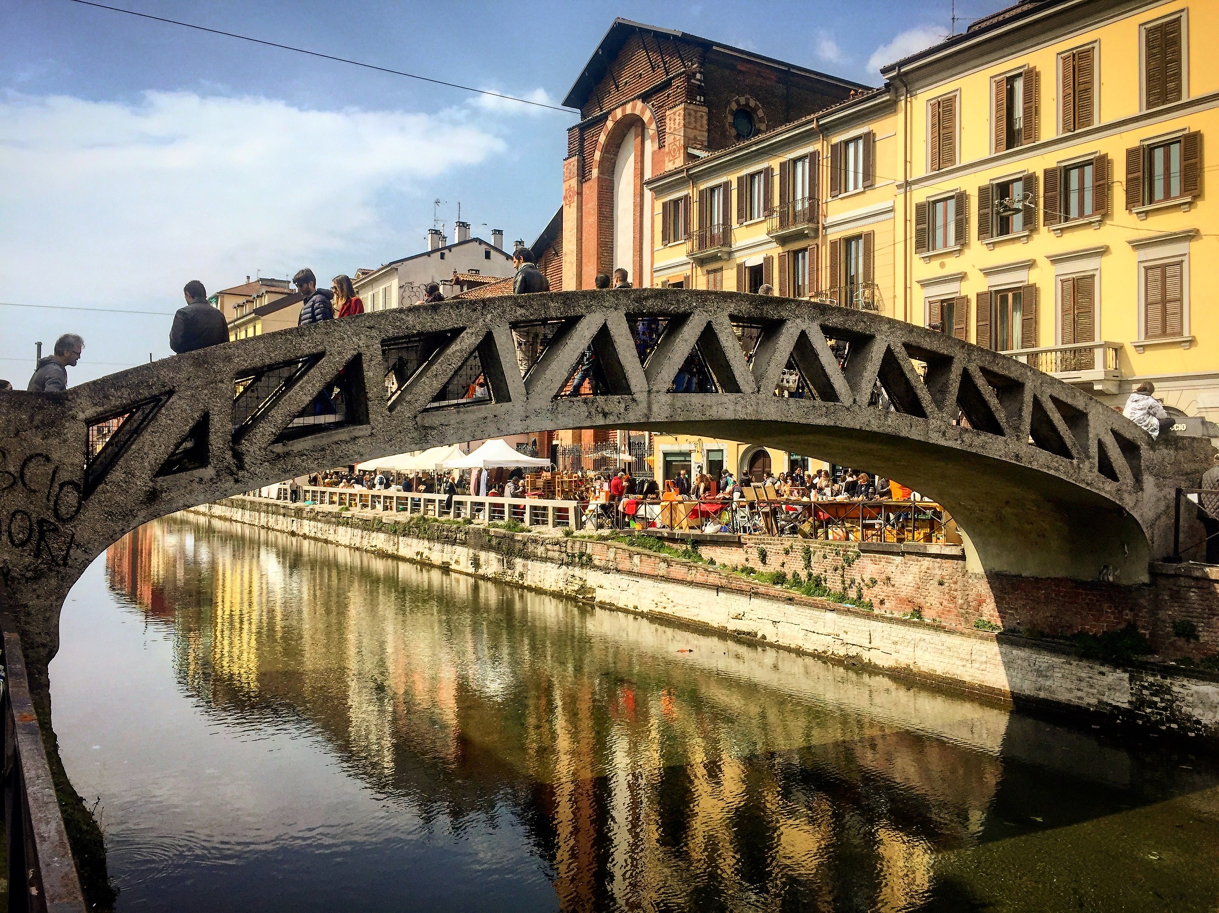 Spring on the Navigli