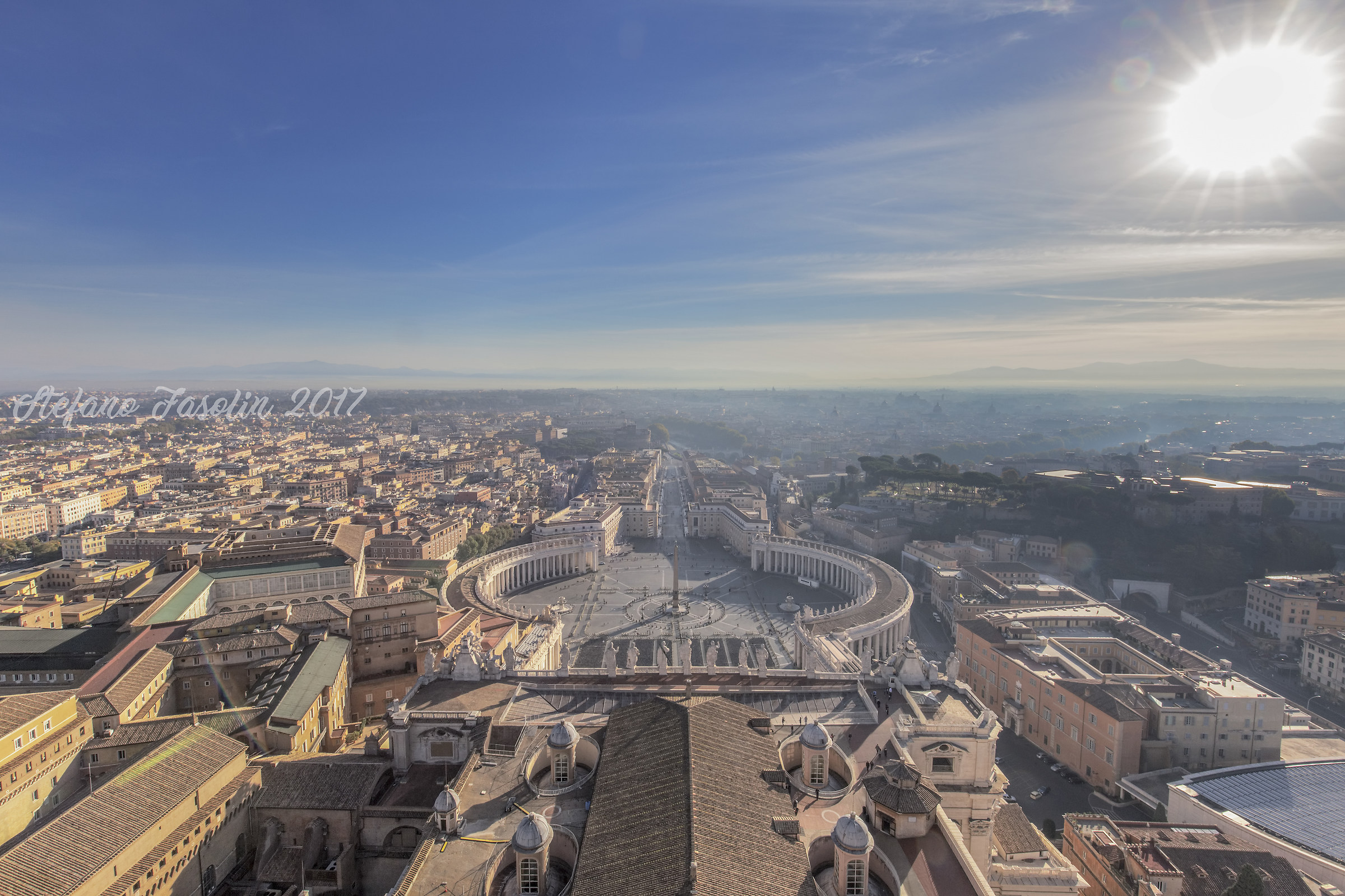 Overlooking eternity ...