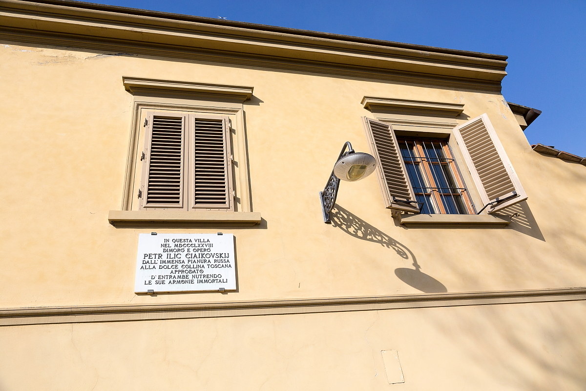 Tchaikovsky lived here