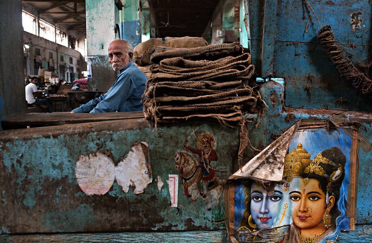 Gujarat market, India