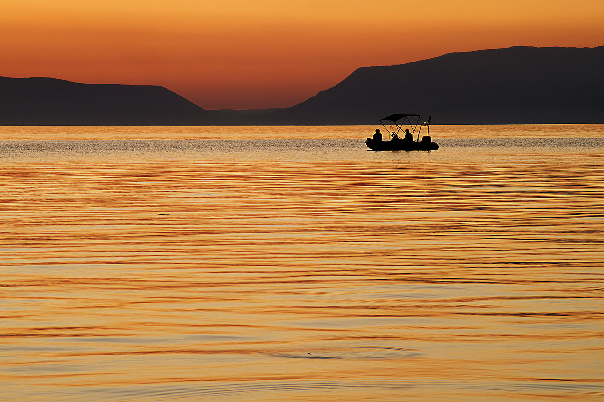 Sunset from the island of Cres
