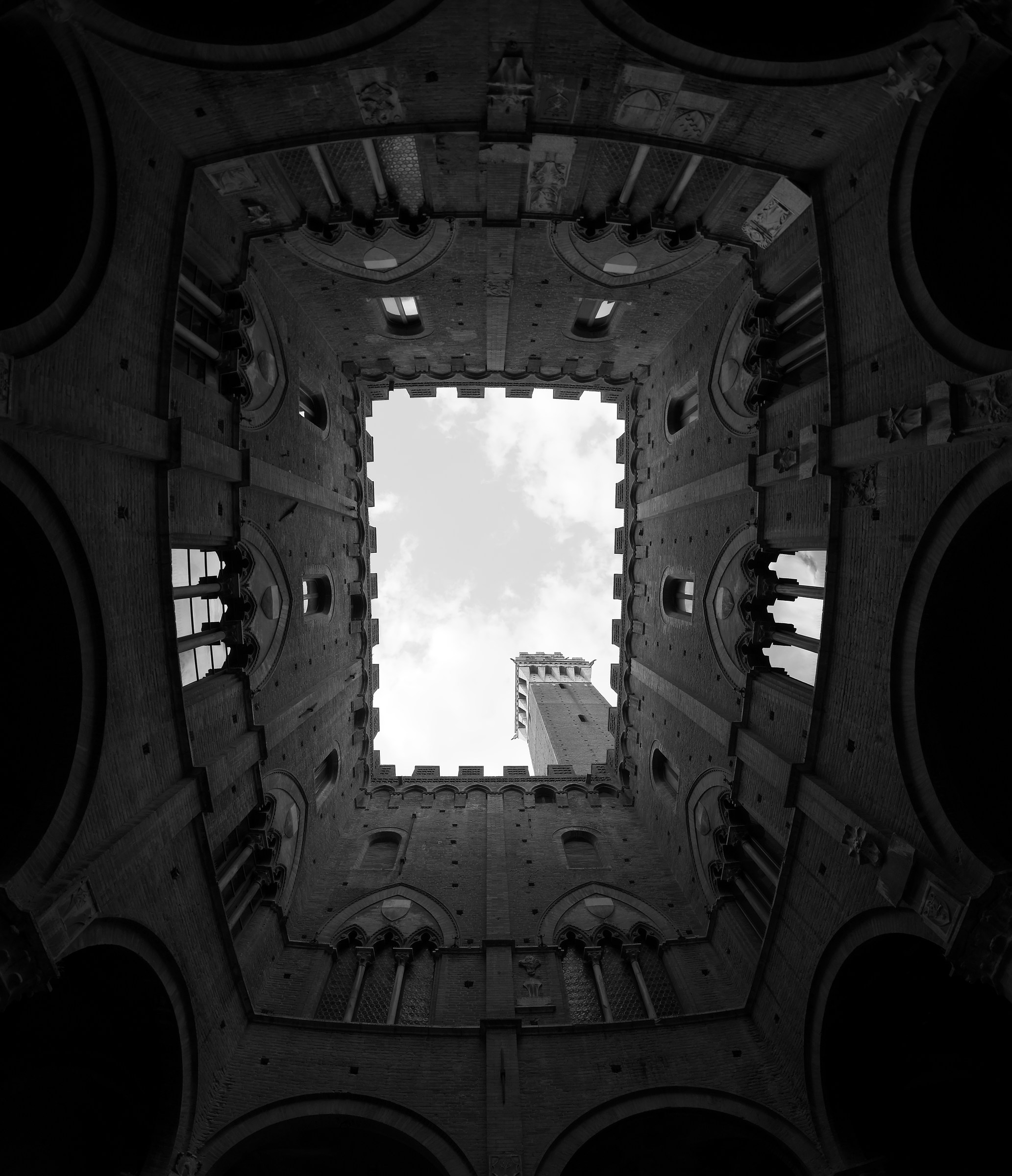 Perspectives (Siena) - Interior Palazzo Pubblico