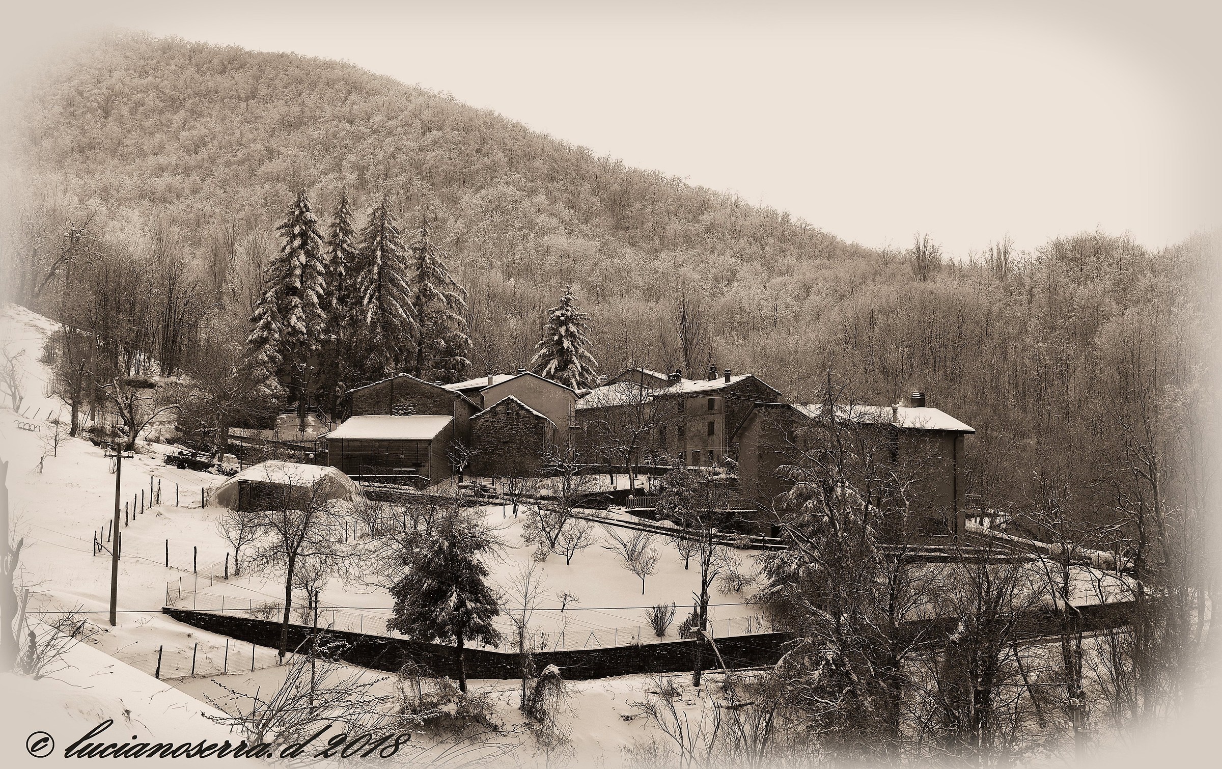 Neve sull'Appennino Bolognese
