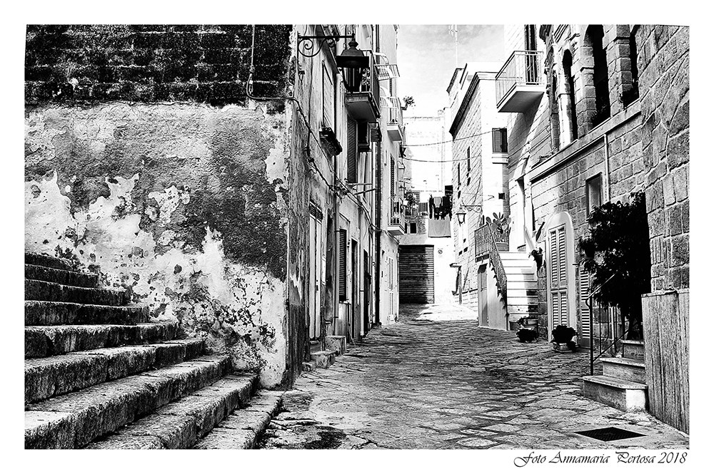 A piece of life in those alleys