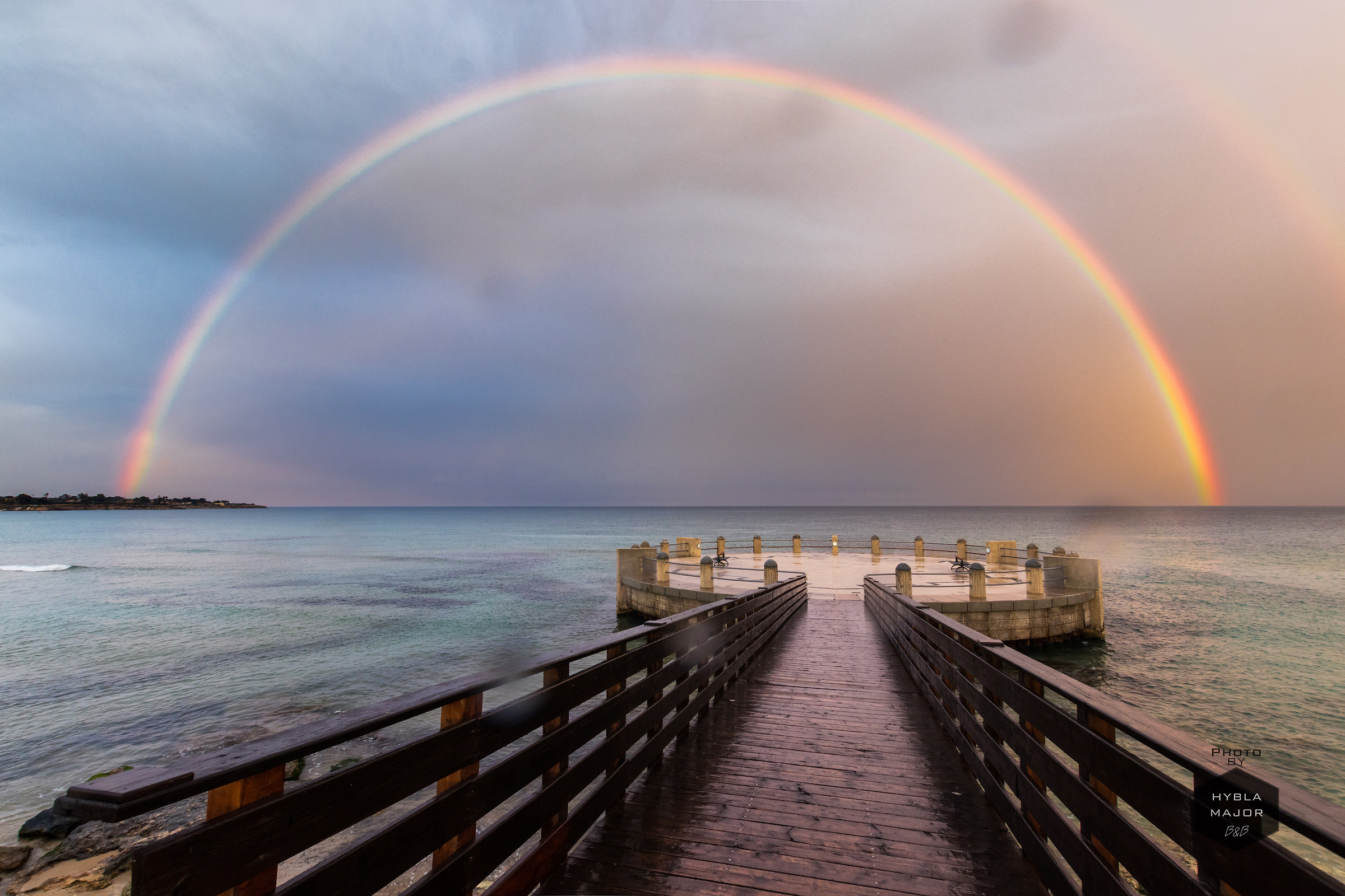 La rotonda e l'arcobaleno