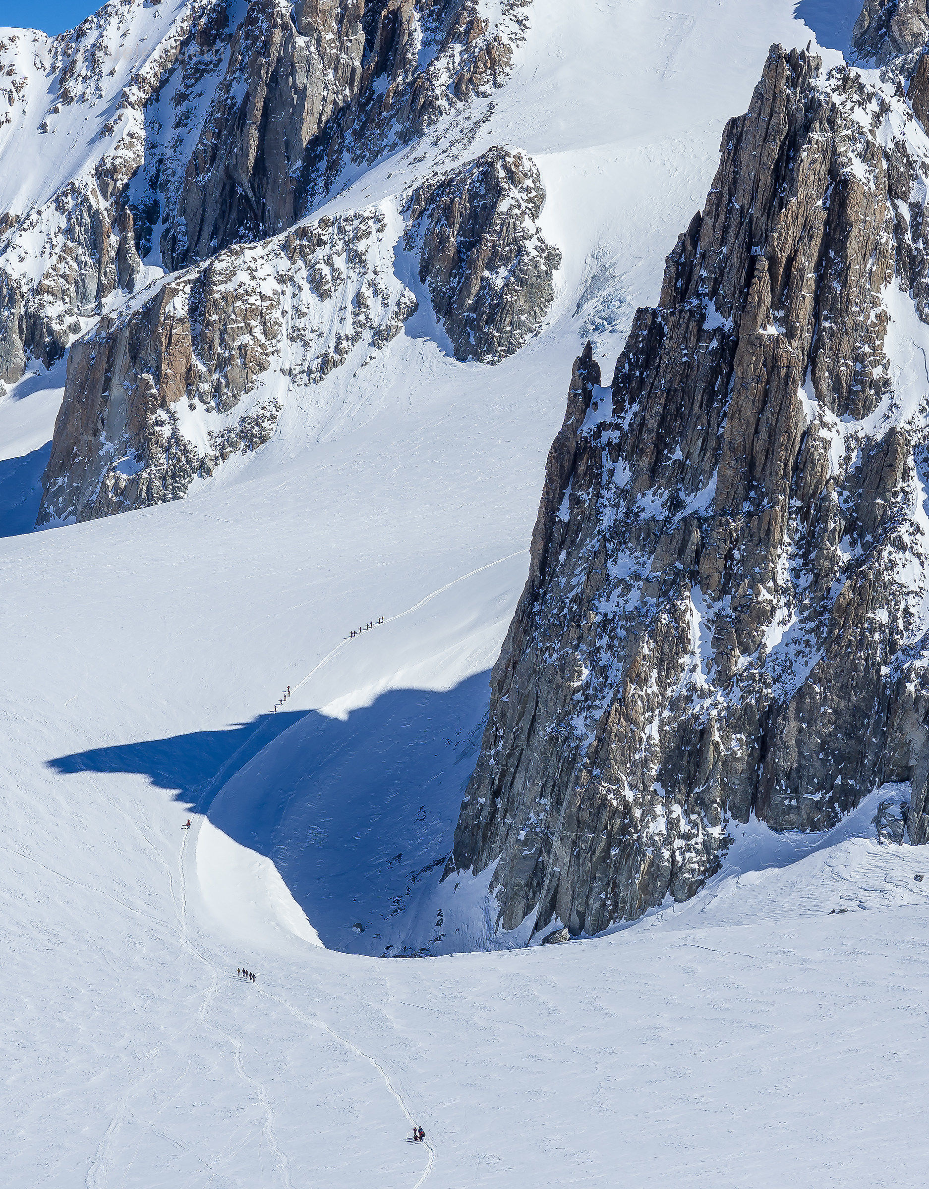 At the feet of the giant .. !!