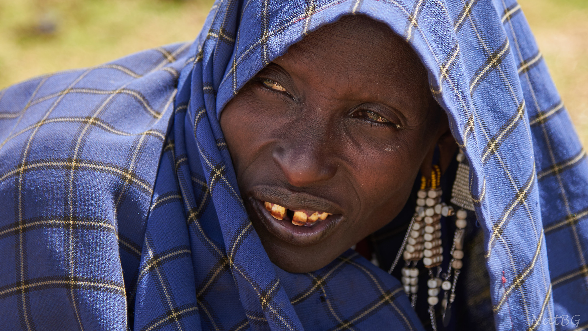 Woman at the market at Ol Doinyo Lengai volcano