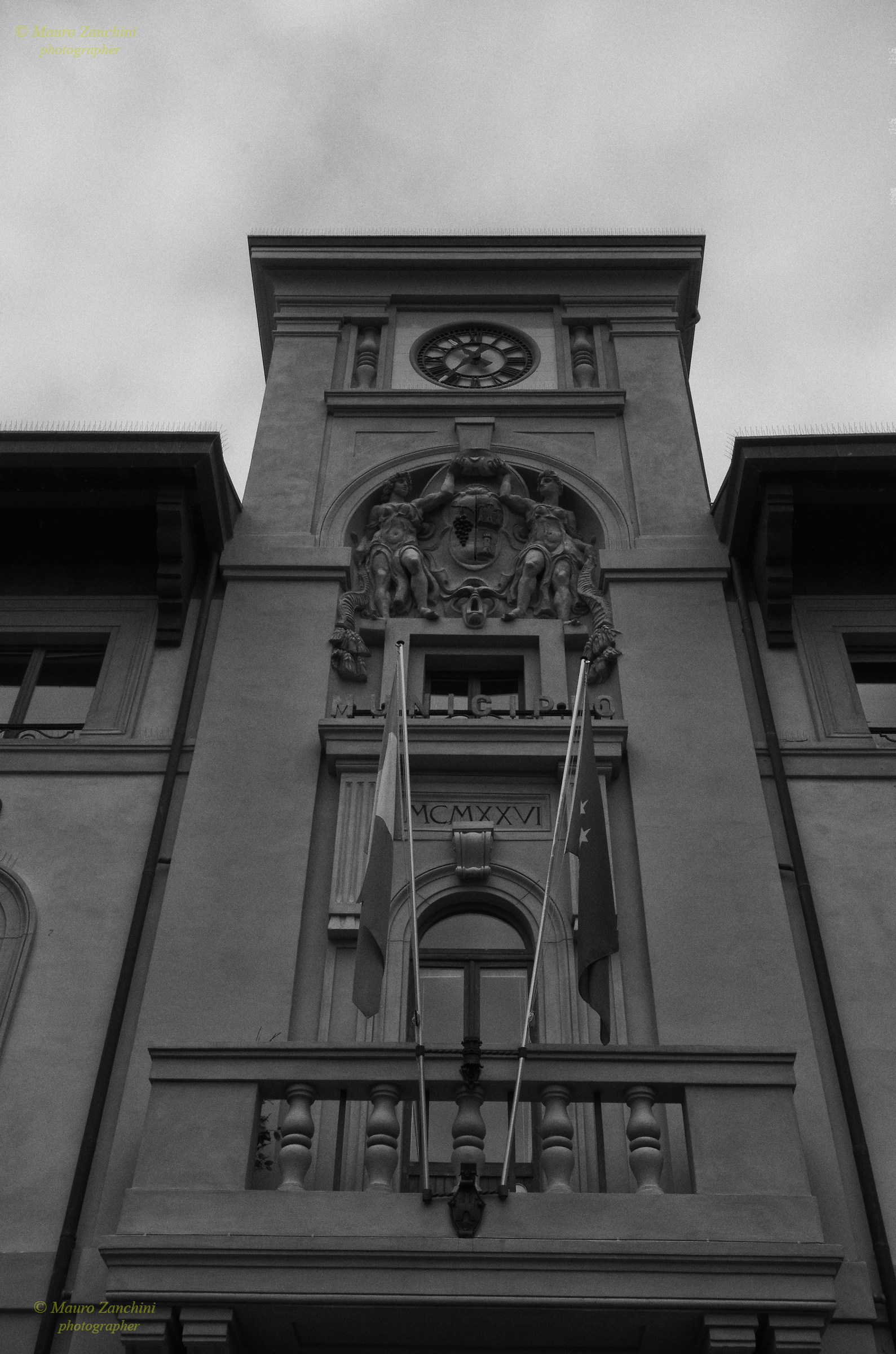 Torre Varano palace, seat of the Municipality of Predappio