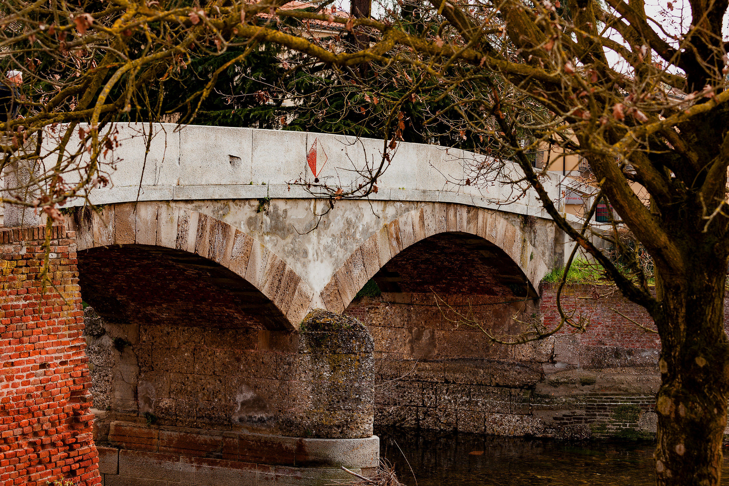Naviglio Grande-bridge of Cassinetta (detail)