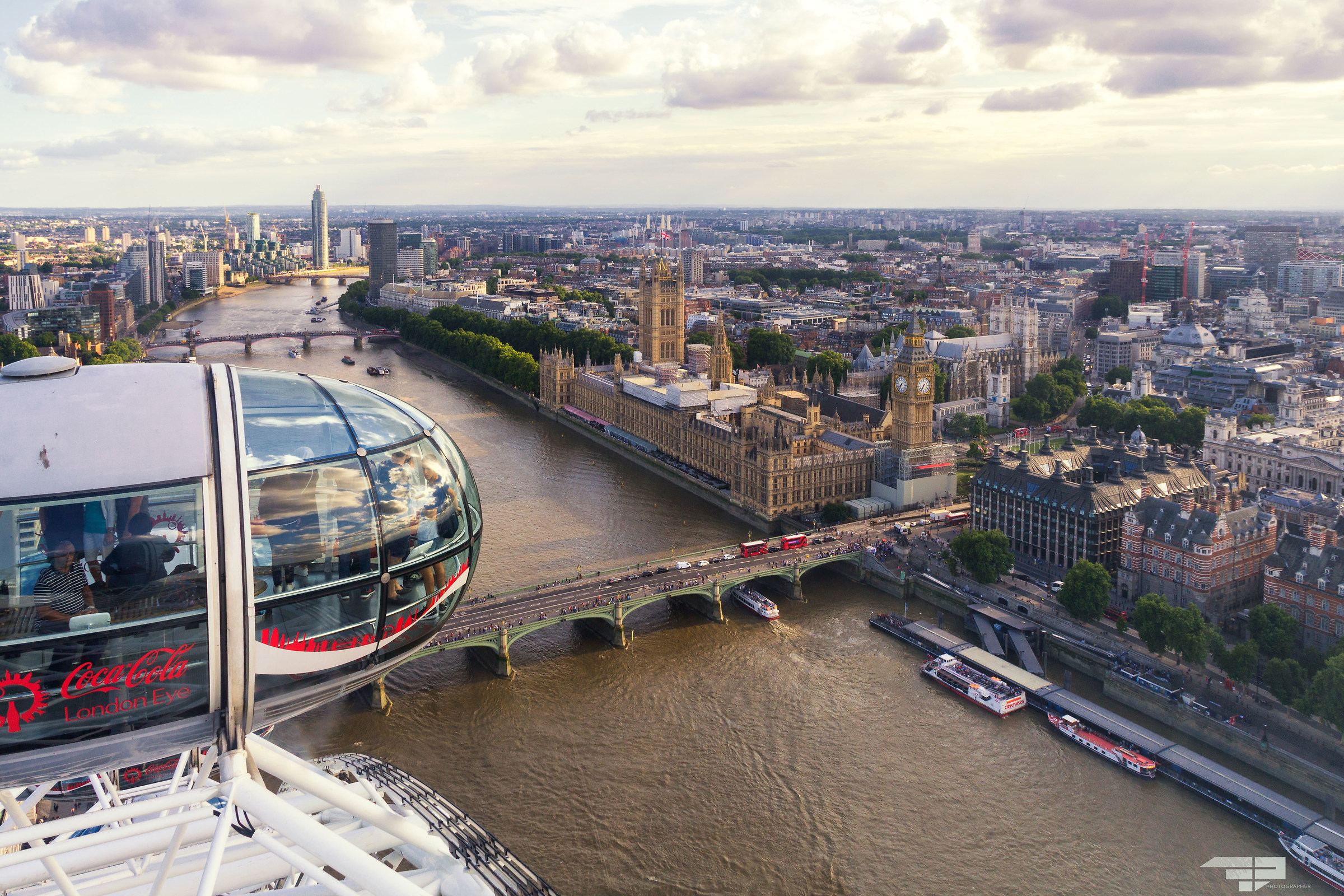 View from the London Eye