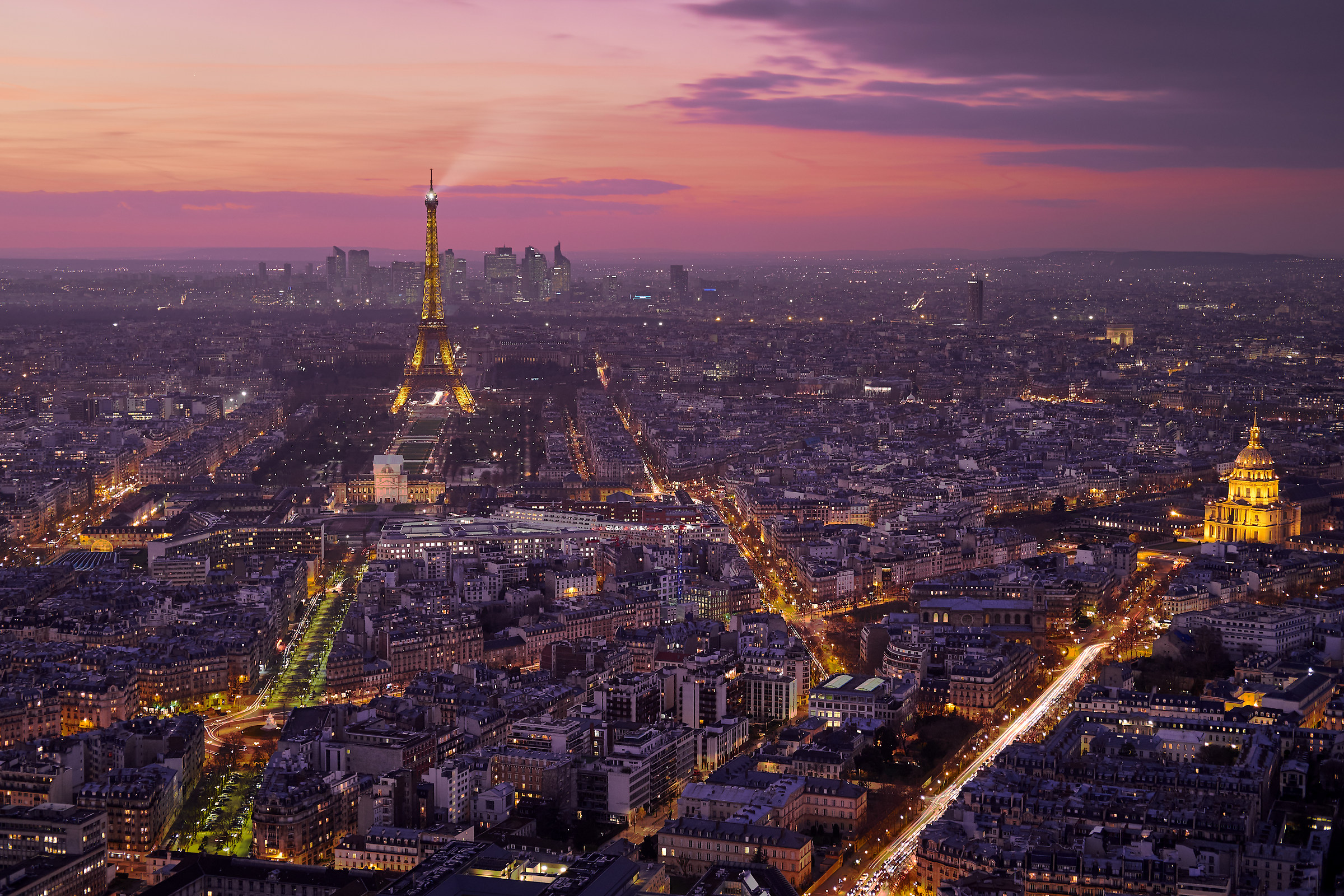 Tour Montparnasse, Paris - Sunset