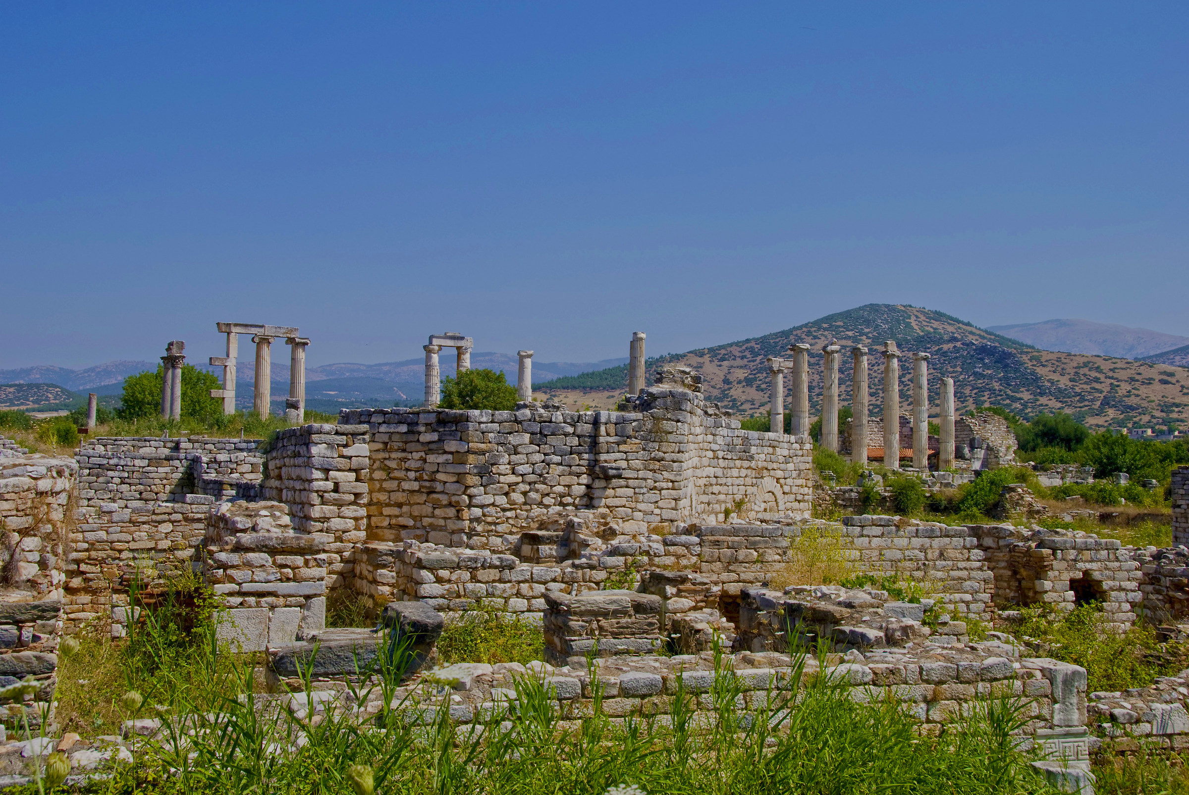 What remains of the Romans