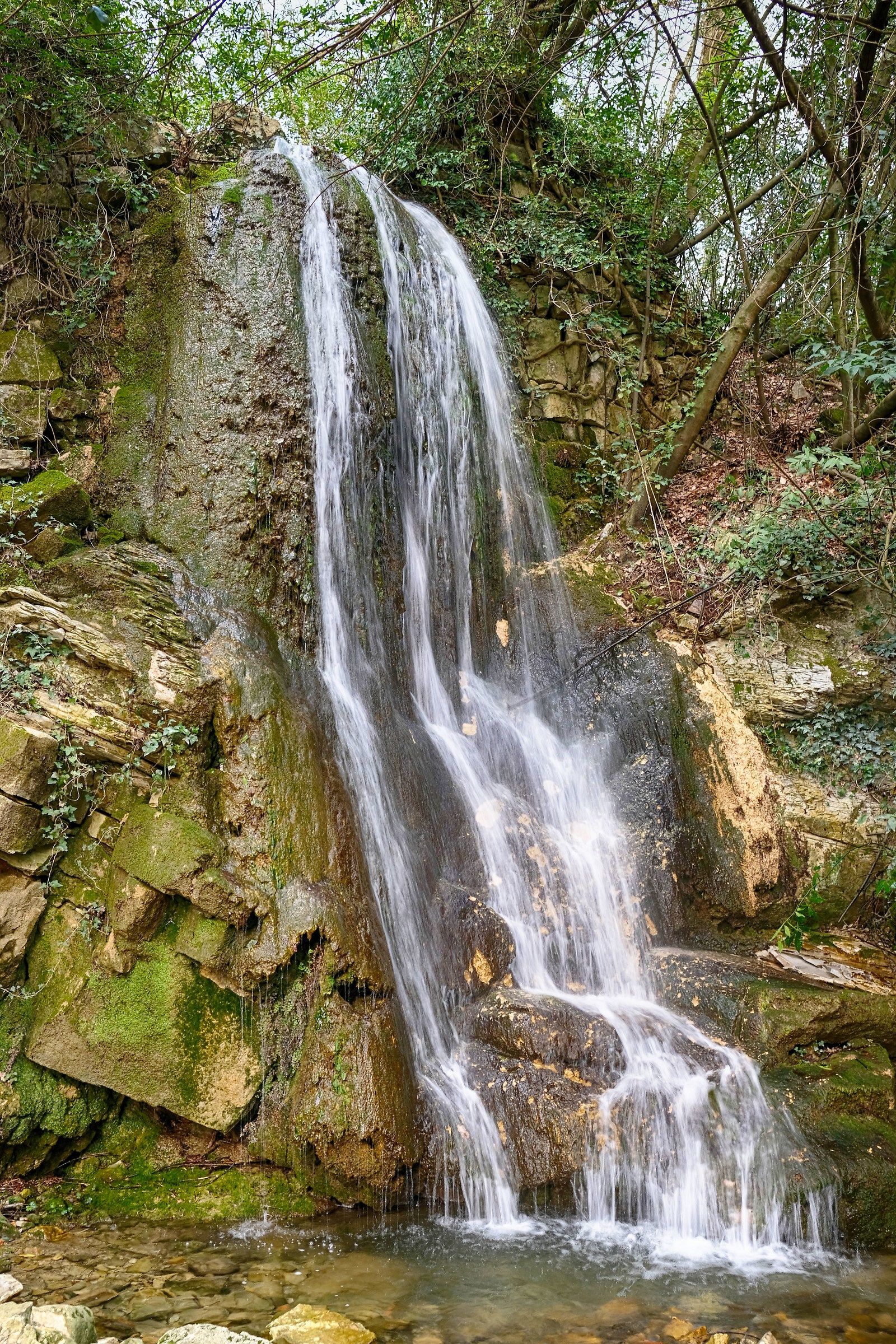 The Docciola waterfall
