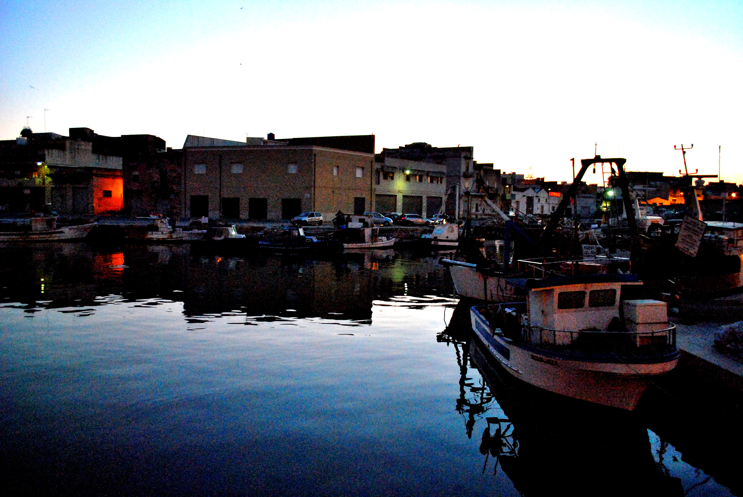 the port of Mazara del Vallo