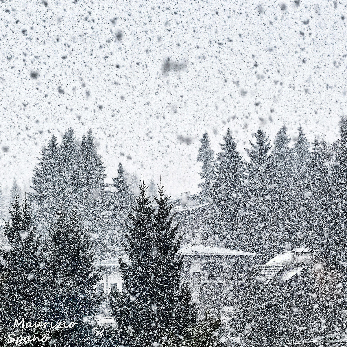 Vigilia di Pasqua sotto la neve...