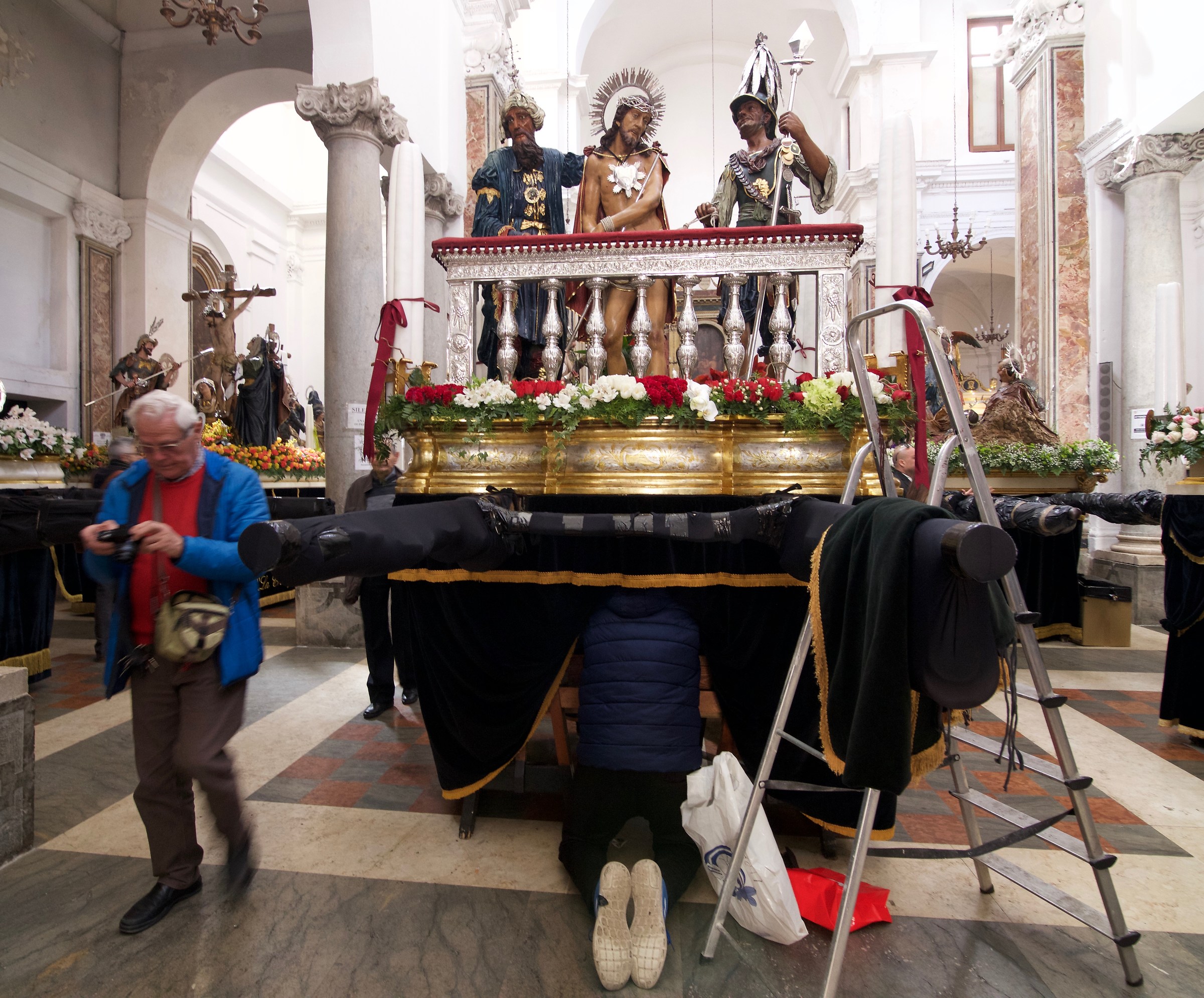 Still preparations before the Processone